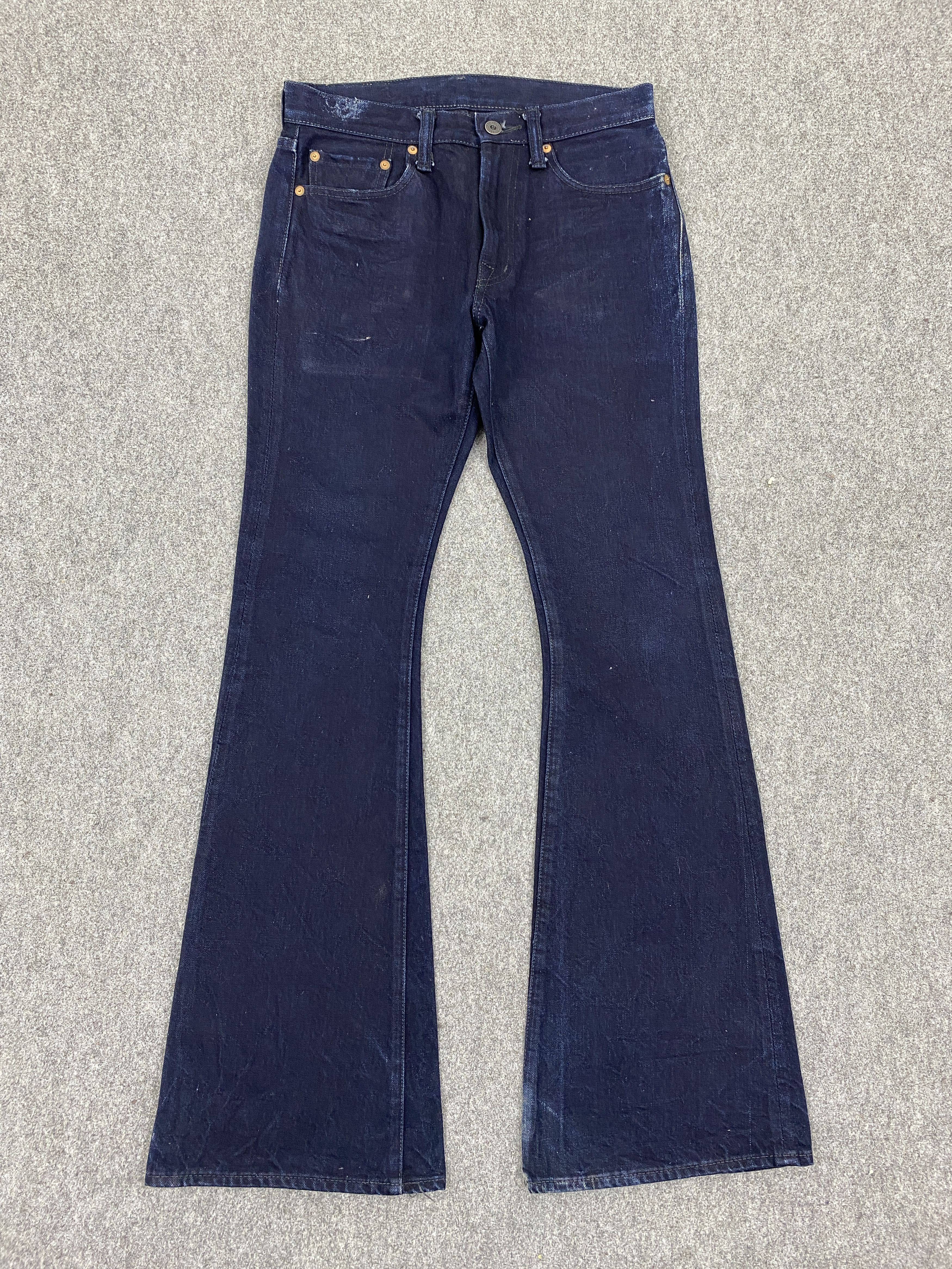 Kapital × Kapital Kountry Kapital Flared Bootcut Denim Jeans DP2704 Size US 29 - 2 Thumbnail