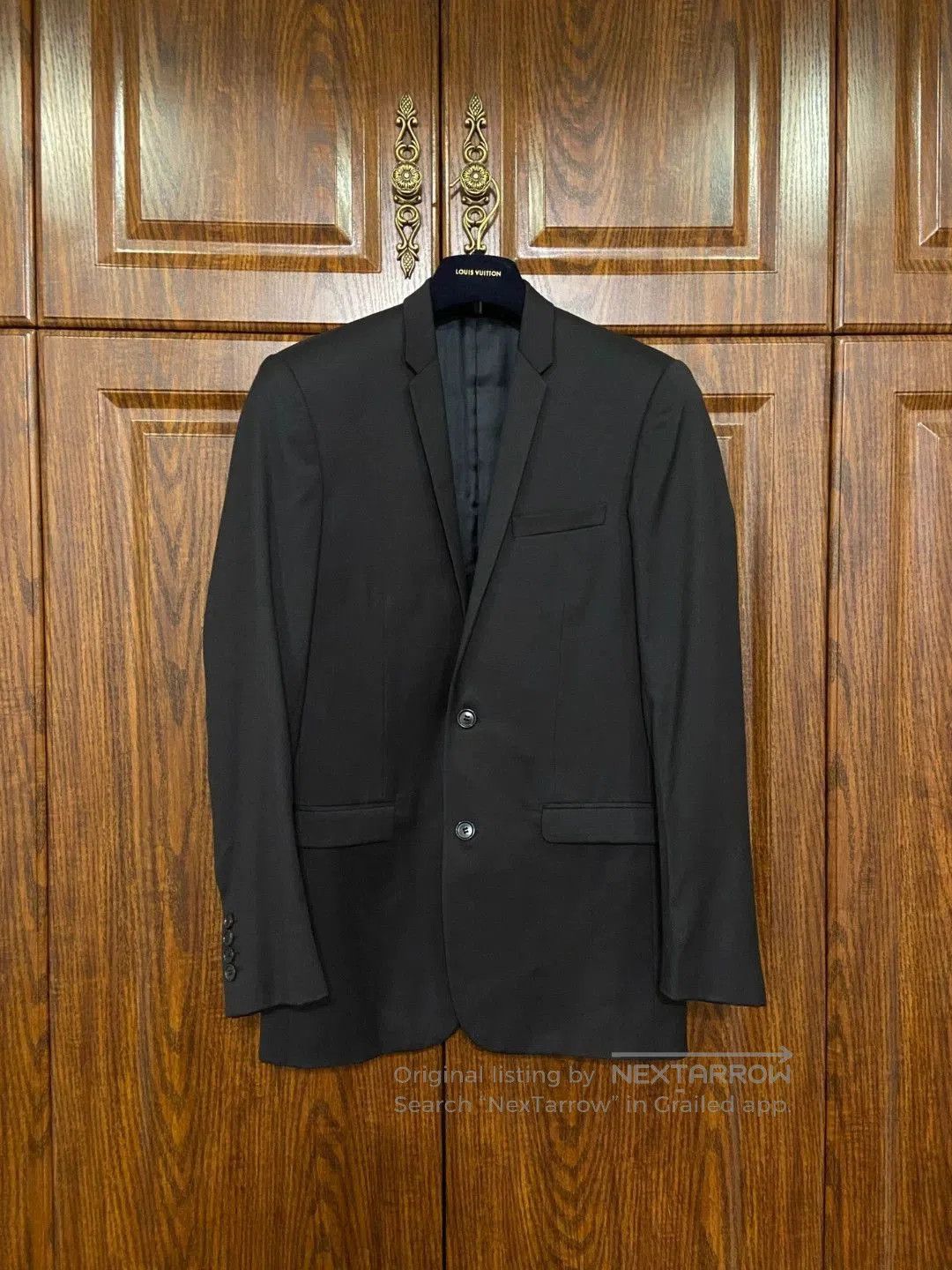 Dior Black Single-Breasted Blazer. Size US M / EU 48-50 / 2 - 1 Thumbnail