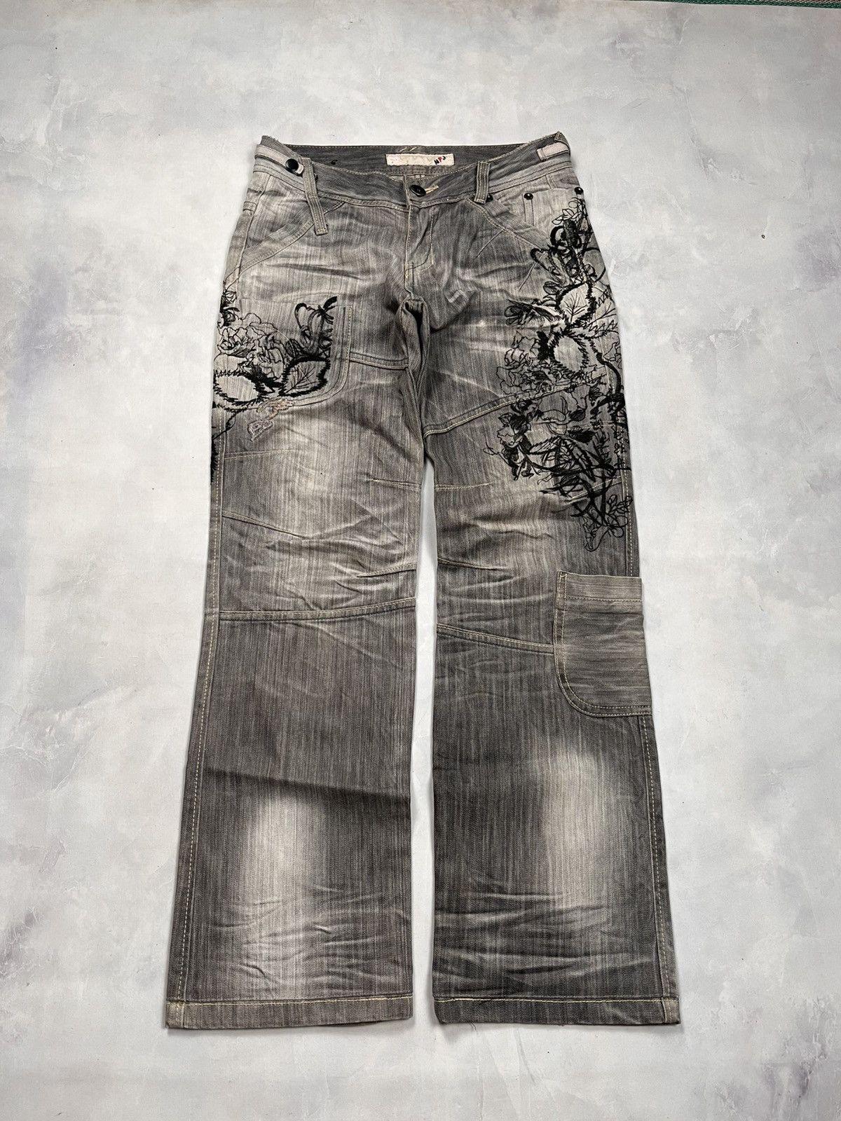 Japanese Brand NPJ Denim Pants Size US 29 - 12 Thumbnail