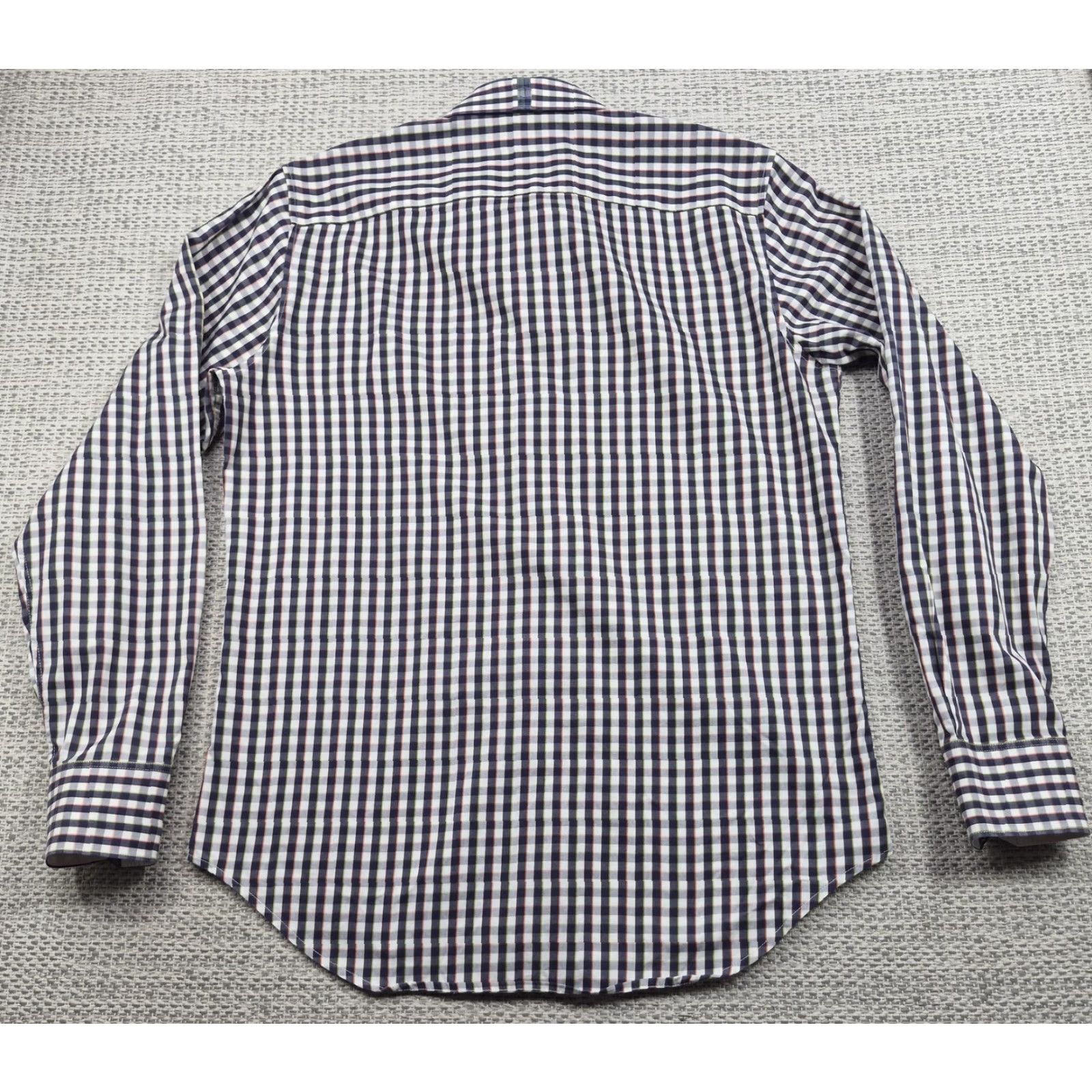 Robert Graham Robert Graham X Collection Shirt Mens Small Button-Up Slim Fit Long Sleeve Check Multicolor Casual Size US S / EU 44-46 / 1 - 7 Thumbnail