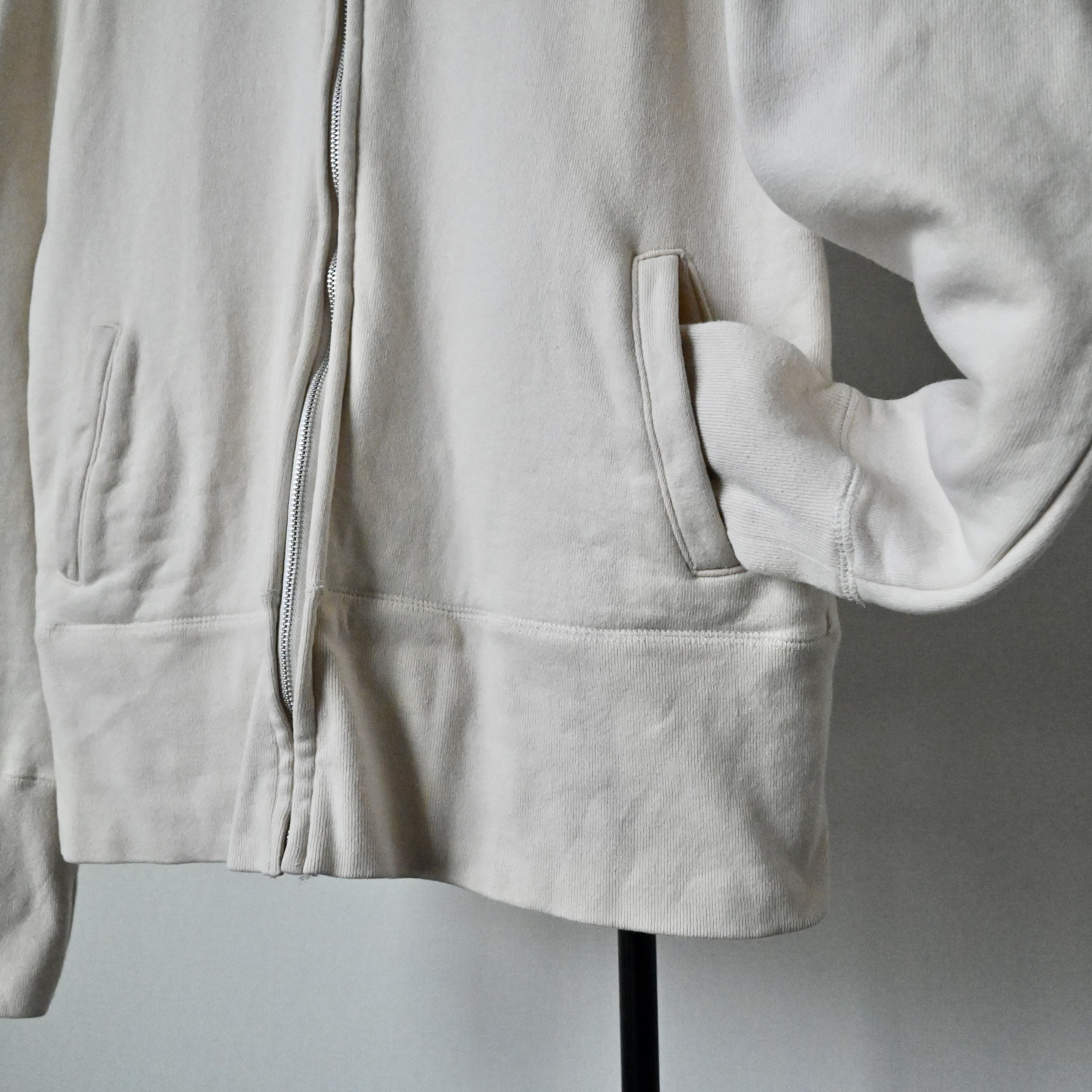 Japanese Brand 134 Kamakura loop-wheeled cotton zip-up hoodie made in Japan Size US L / EU 52-54 / 3 - 9 Thumbnail