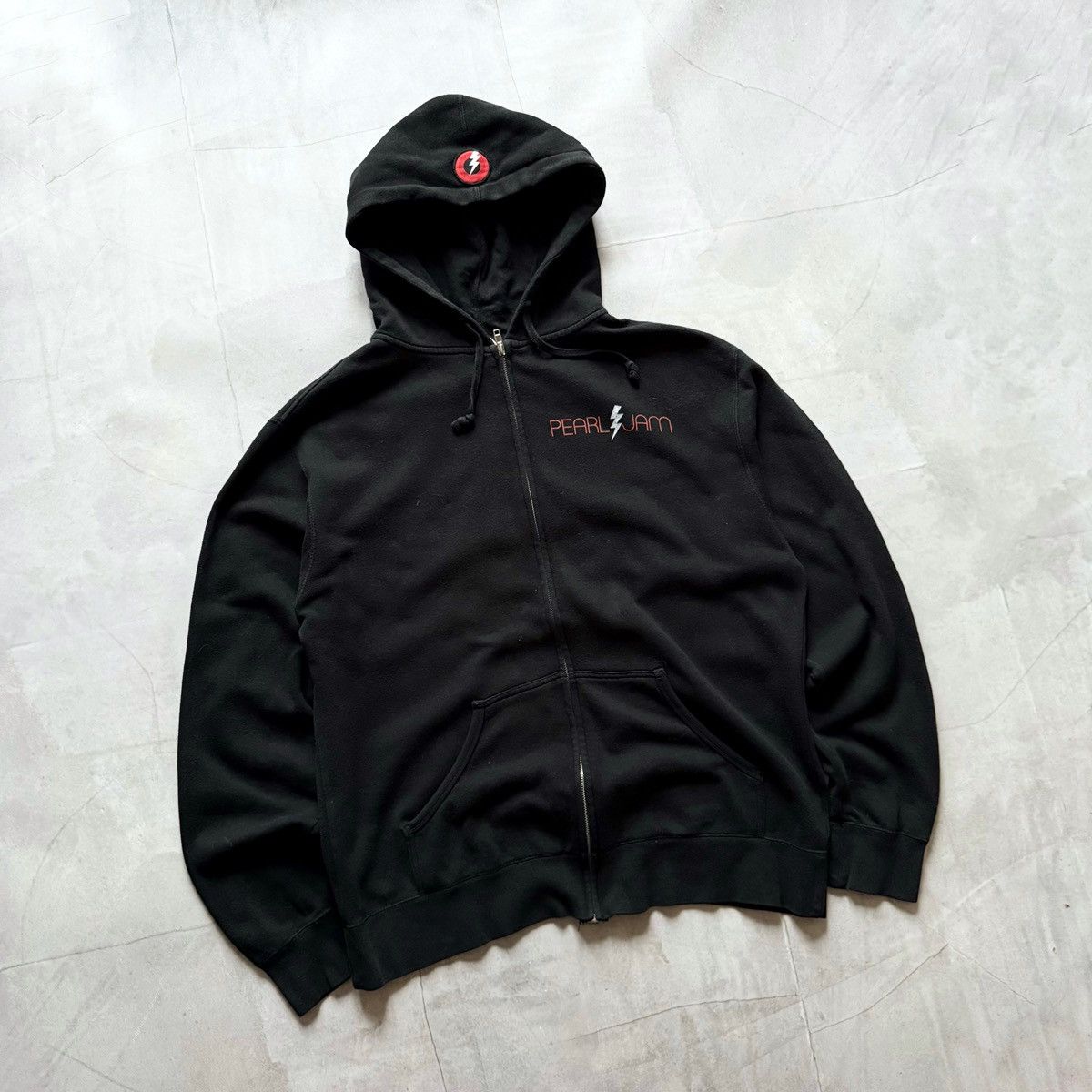 Band Tees Rare Pearl Jam Small Logo Band Vintage Zip Hoodie Size US XL / EU 56 / 4 - 1 Thumbnail
