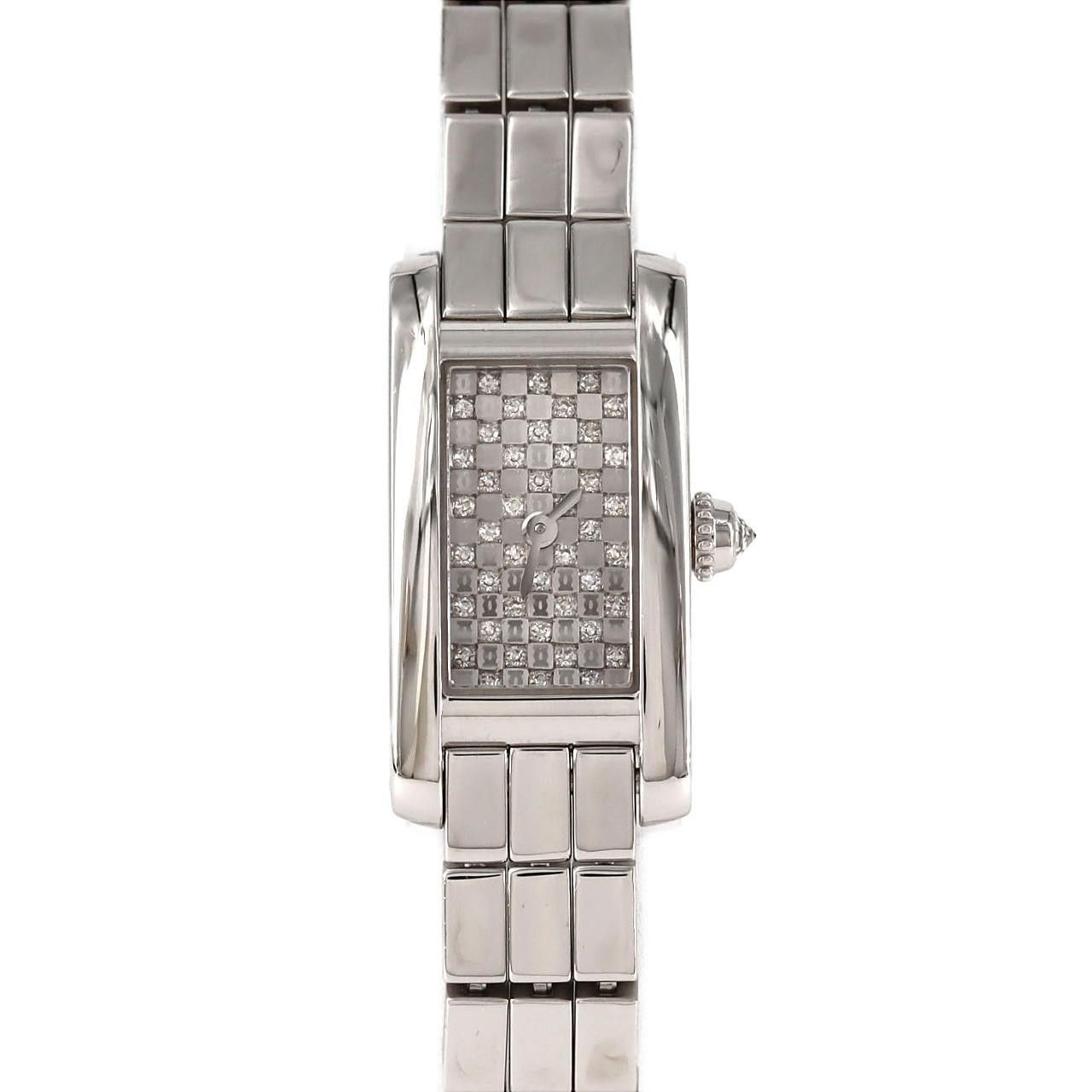 Cartier Cartier Cartier Tank Allongee Raniere White Gold Precious Metal Quartz WJ2001W3 DUTY FREE for USA Size ONE SIZE - 1 Thumbnail