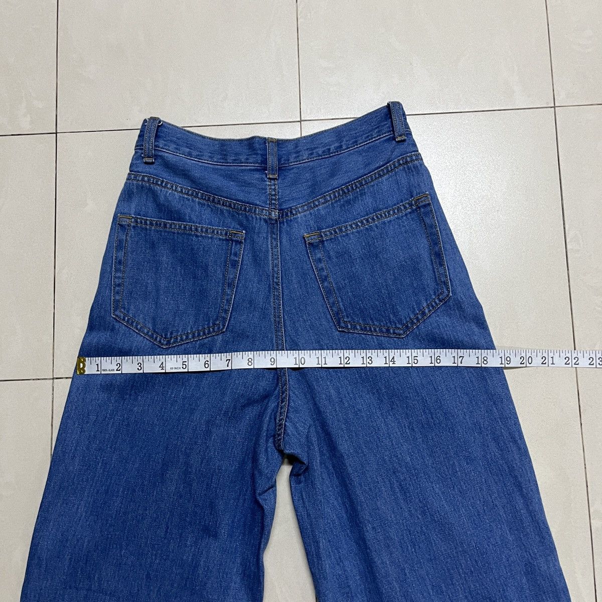 GU × Japanese Brand × Uniqlo GU Baggy/Wide Jeans Size 26" / US 2 / IT 38 - 11 Thumbnail