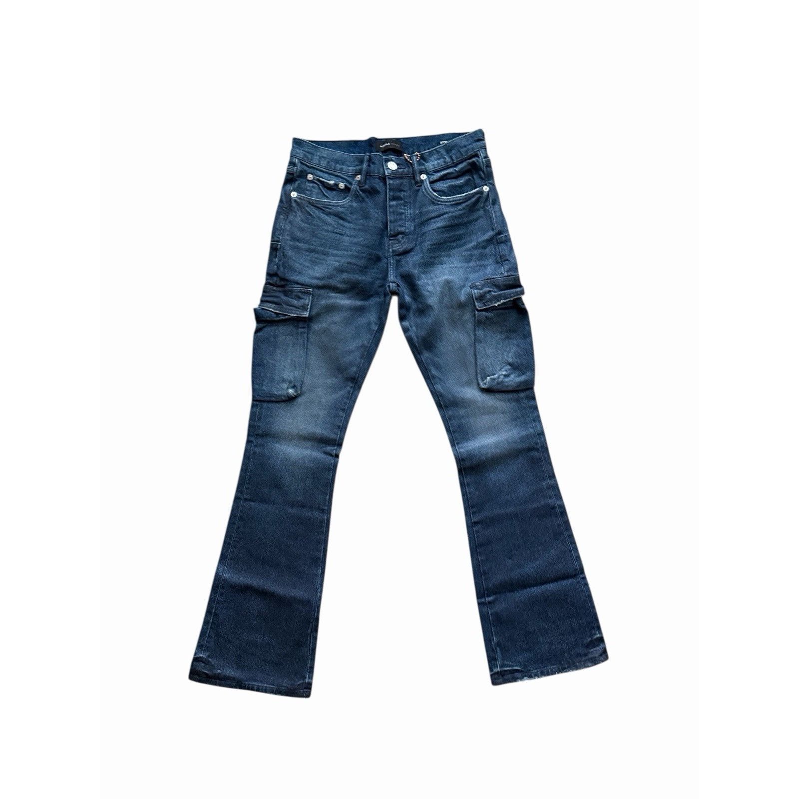Purple Brand Purple Brand Flare Bootcut Jeans Blue Denim Size 28x32 Size US 28 / EU 44 - 2 Thumbnail