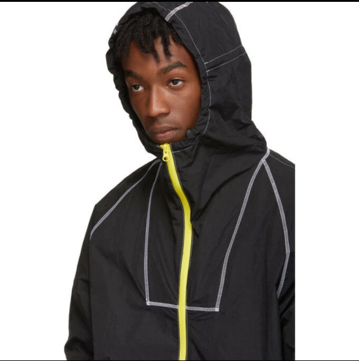 John Elliott John Elliott high shrunk nylon nylon full zip jacket Size US L / EU 52-54 / 3 - 2 Thumbnail