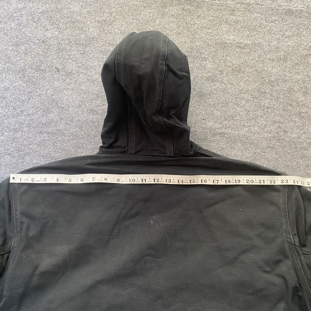 Carhartt Vintage Carhartt Black Active Hooded Jacket Size US XL / EU 56 / 4 - 12 Thumbnail