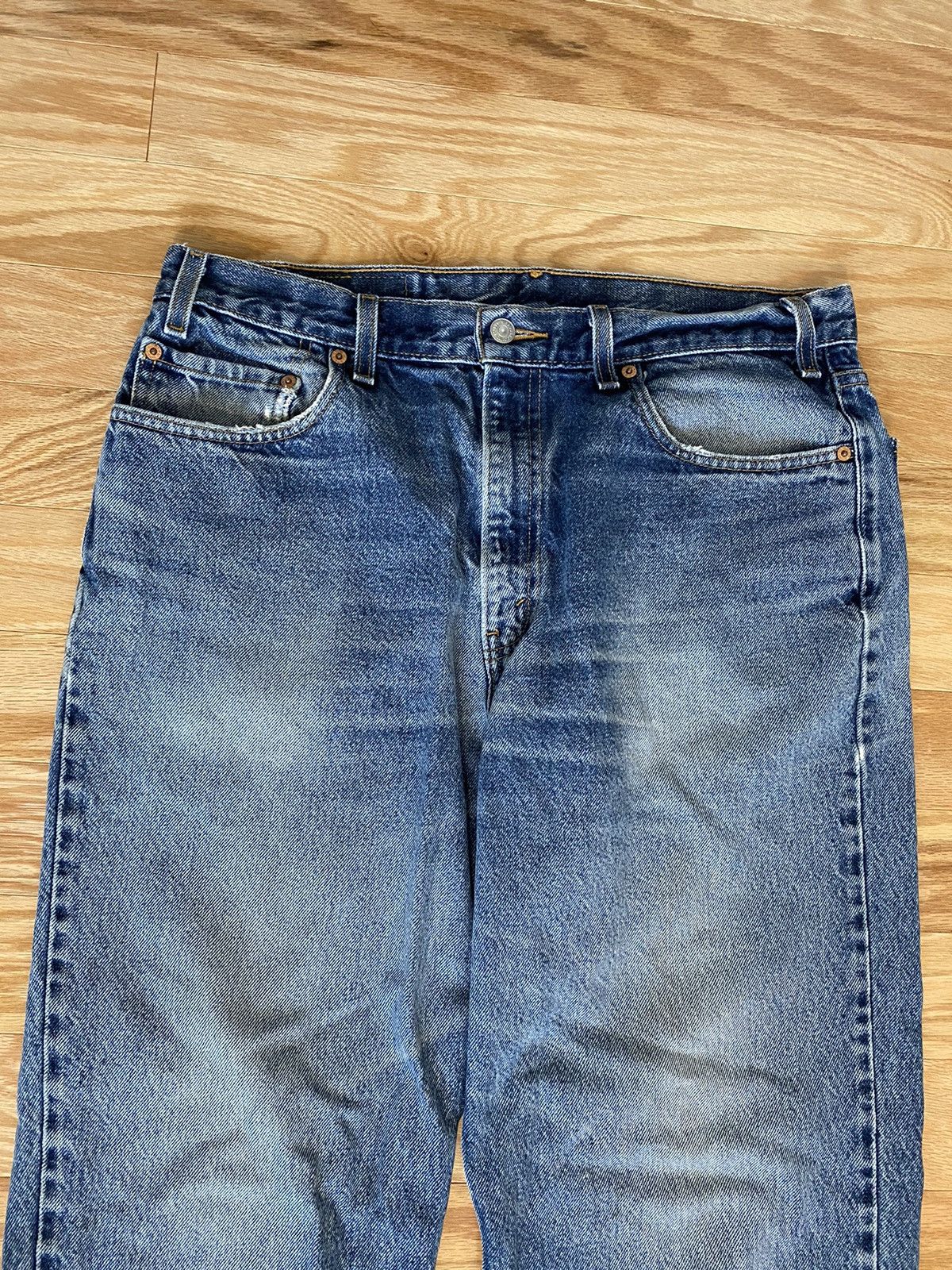 Levi's × Vintage Levi’s 550 Baggy Vintage Faded Jeans Size US 36 / EU 52 - 3 Thumbnail