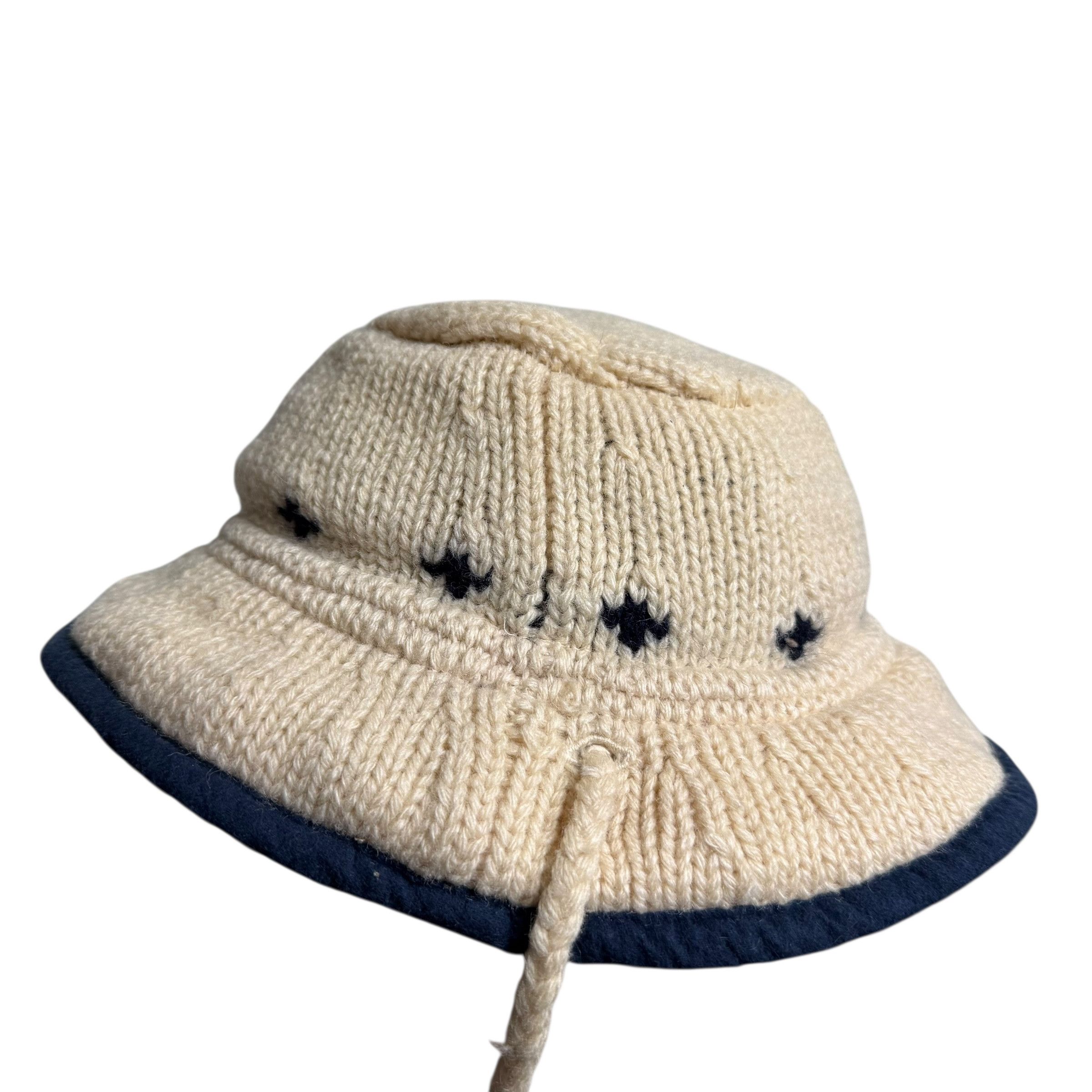 45rpm 🔥RARE🔥Vintage NMD 45rpm Knit Bonnet Hat Size ONE SIZE - 5 Thumbnail