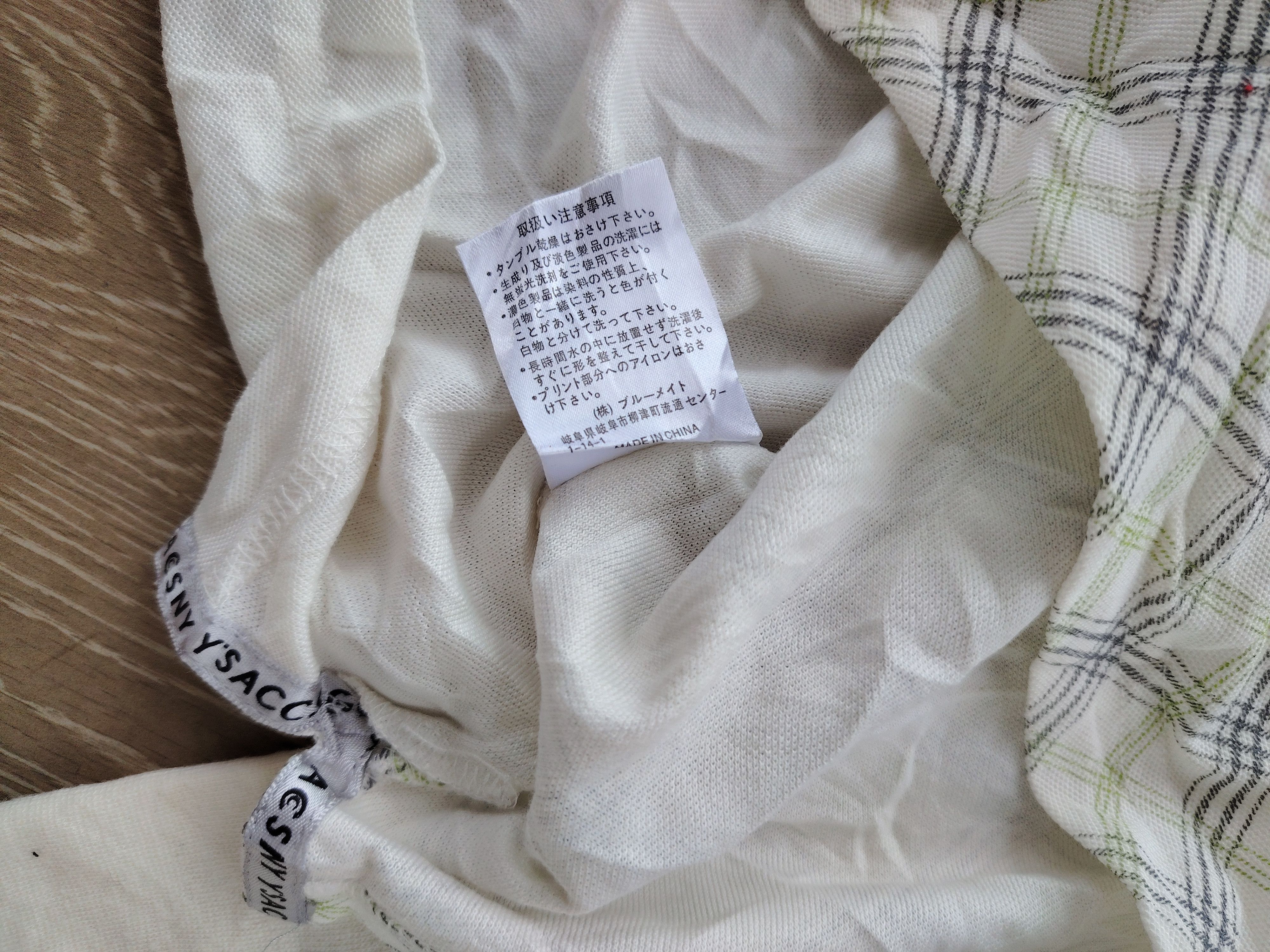 Yohji Yamamoto Sacsny Y’saccs Golf Checkered Long Sleeve Polos - L Size US L / EU 52-54 / 3 - 5 Thumbnail