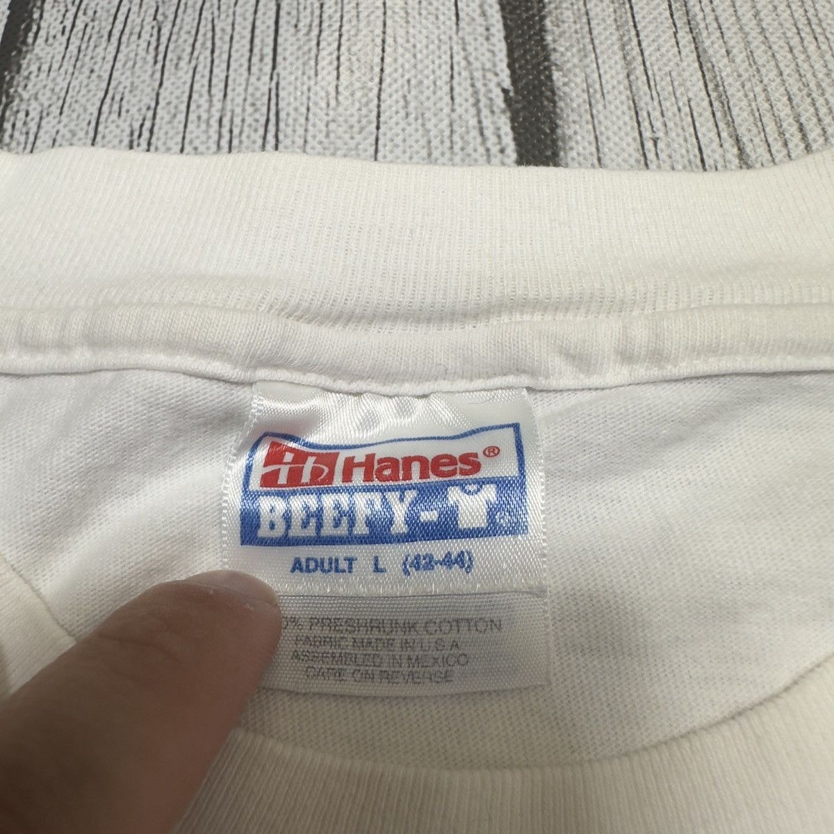 Hanes × Vintage Vintage Racing tee Size US L / EU 52-54 / 3 - 4 Thumbnail