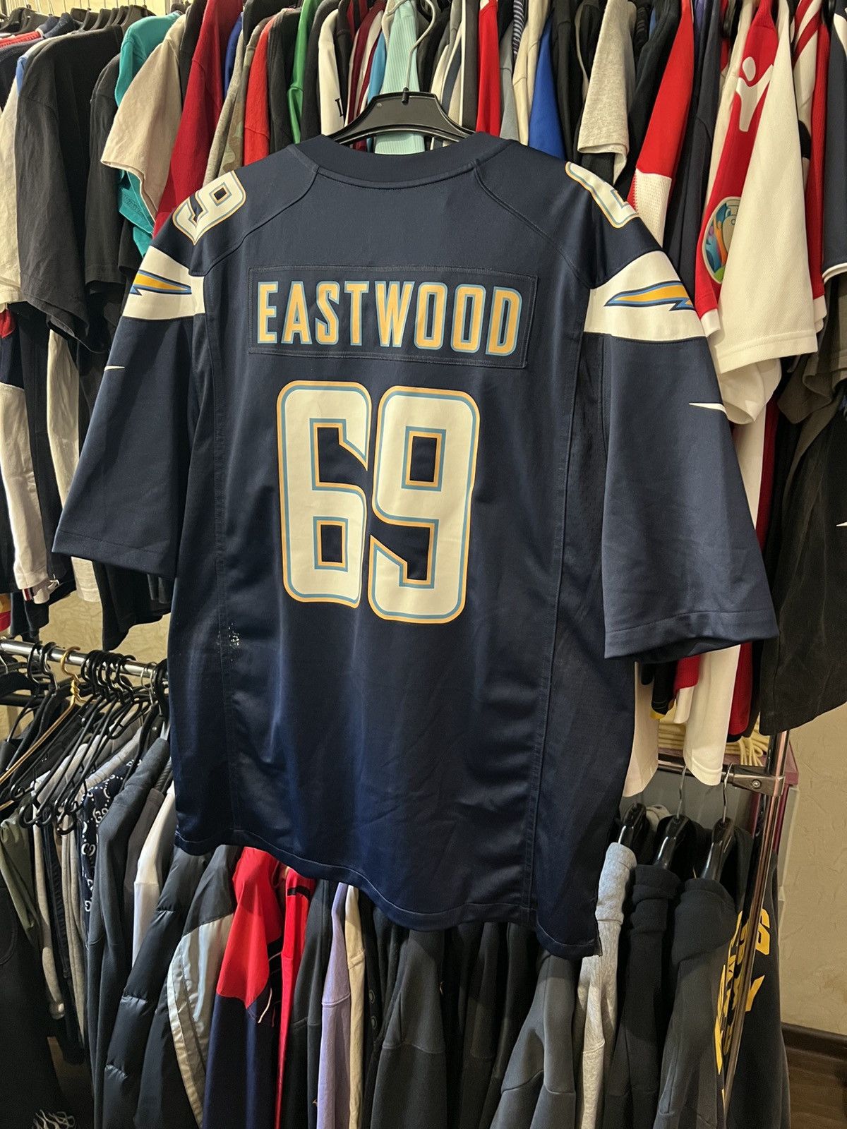 Other 2019/2020 NIKE SAN DIEGO CHARGERS NFL #69 EASTWOOD JERSEY Size US XL / EU 56 / 4 - 10 Thumbnail