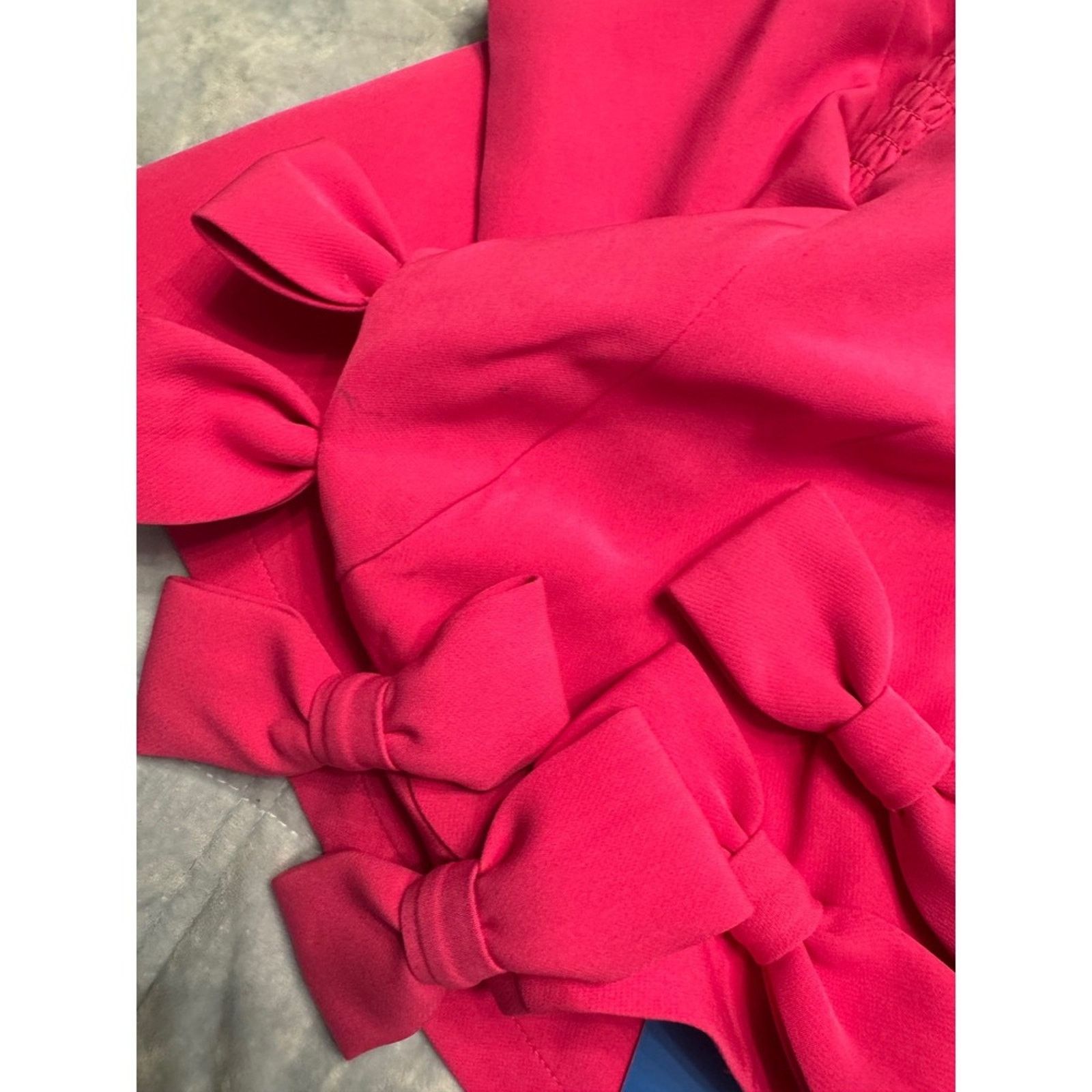 Roberta di Camerino Tuckernuck x Cameron Eubanks Wimberly Pink Bow –Small NWT Size S / US 4 / IT 40 - 9 Thumbnail