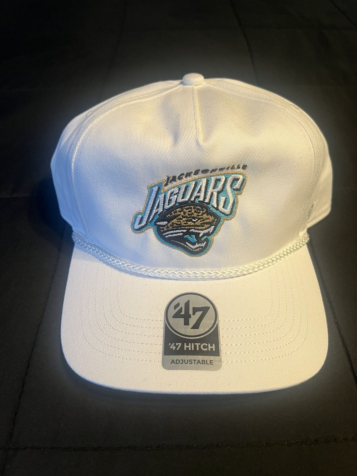 47 Brand × NFL × Vintage Throwback Jacksonville Jaguars Snapback Hat Size ONE SIZE - 1 Thumbnail