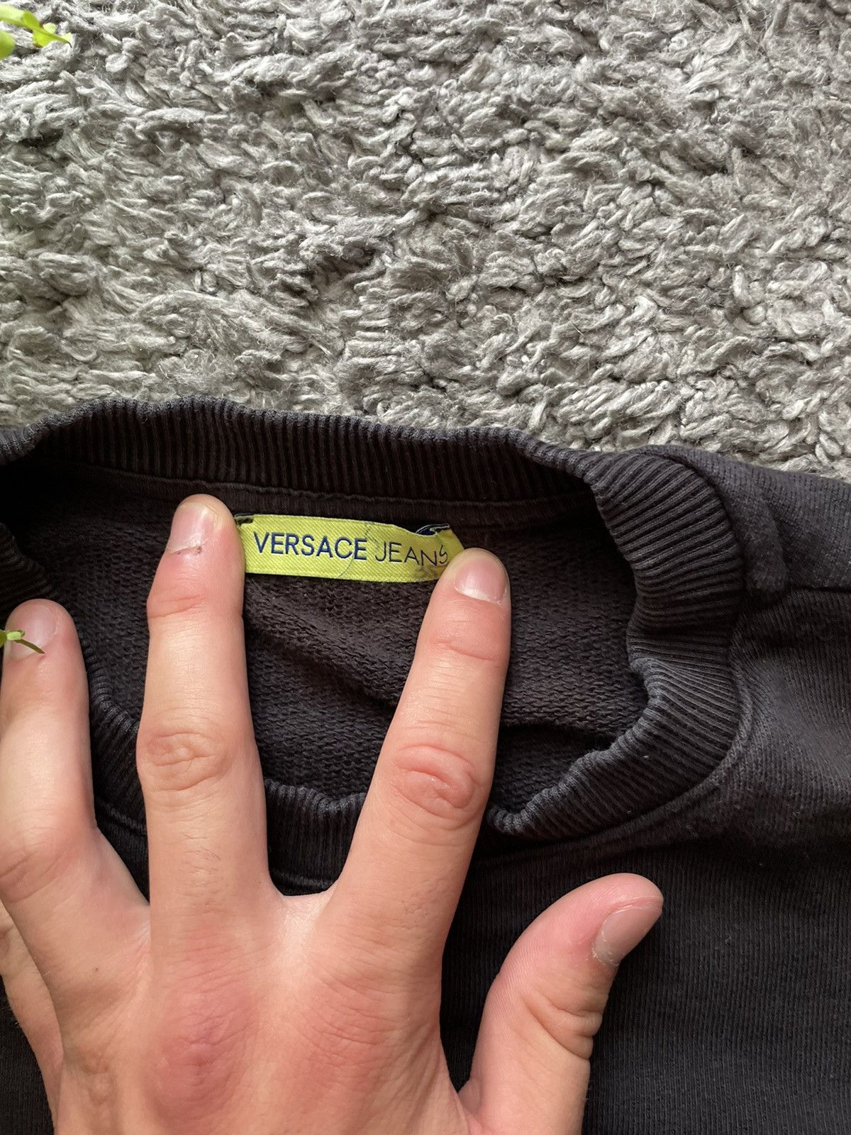 Versace × Vintage Versace Sweatshirt Streetwear Vintage Logo Rare Size US L / EU 52-54 / 3 - 6 Thumbnail