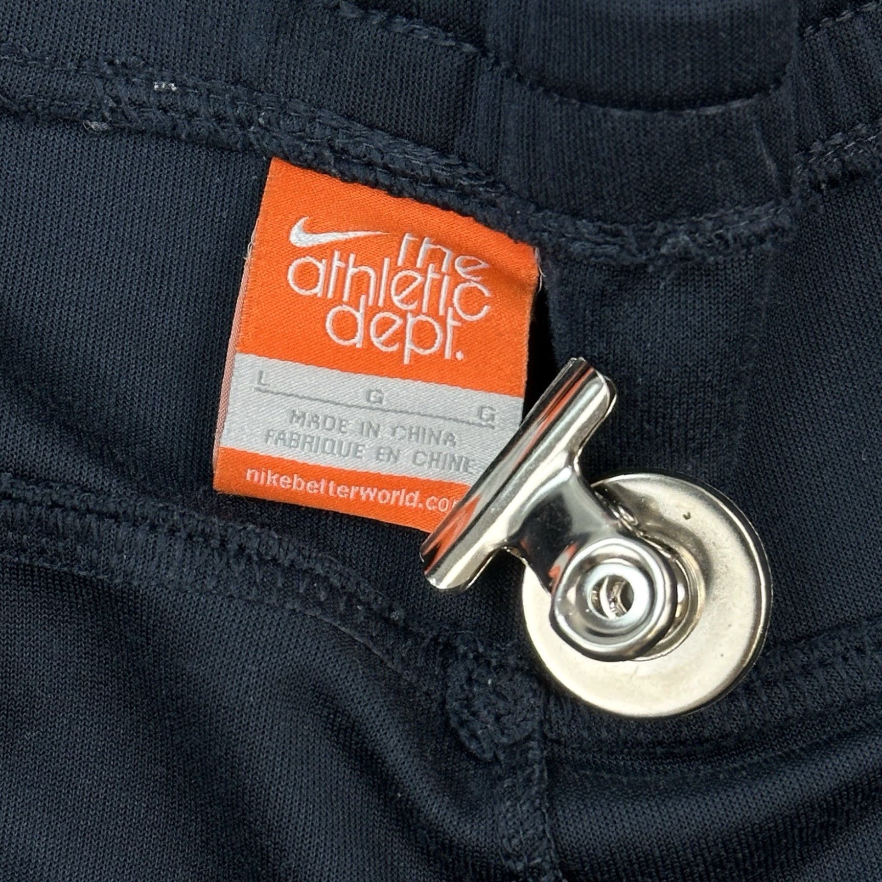 Nike Nike Dri-FIT Athletic Dept Pants Women's L Navy Sweatpants Jogger Swoosh Size 36" / US 14 / IT 50 - 7 Thumbnail