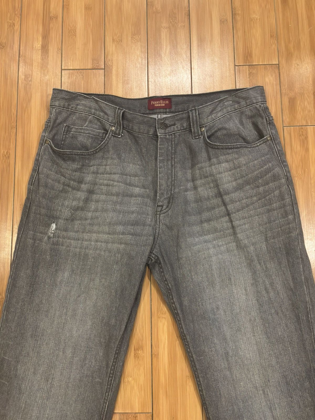 Perry Ellis Gray jeans.mp-244 Size US 36 / EU 52 - 2 Thumbnail