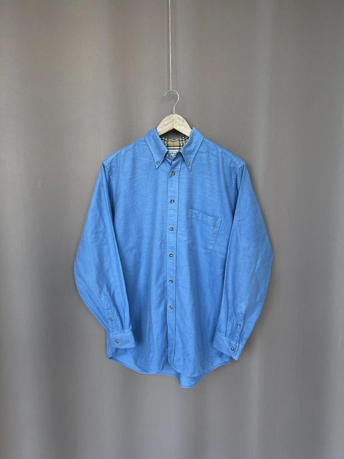 Burberry Burberry London Button Shirt Mens Size 40 or M Size US M / EU 48-50 / 2 - 1 Thumbnail