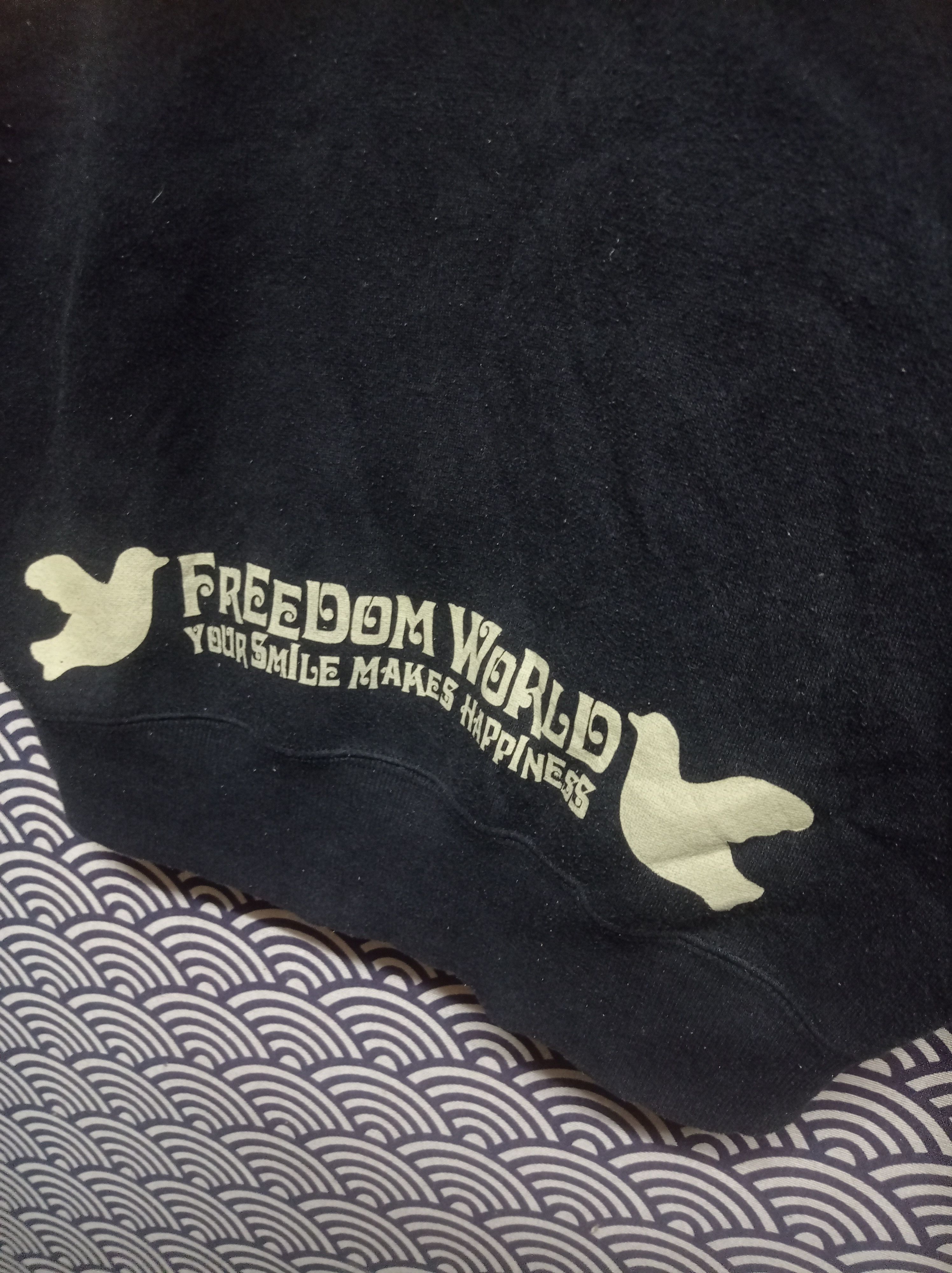 Japanese Brand Home boys smile love and peace hoodie #GB2 Size US L / EU 52-54 / 3 - 11 Thumbnail