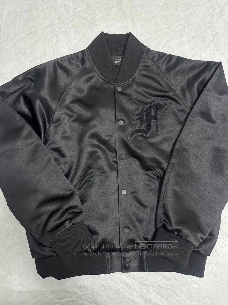 Fear of God CLOT x FOG Baseball Jacket. Size US L / EU 52-54 / 3 - 4 Thumbnail