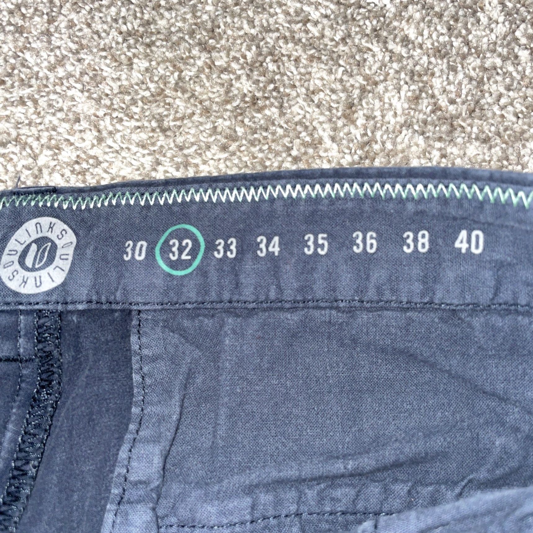 Vintage VINTAGE Linksoul Dress Pants Men Regular Size 32x30 Navy Blue Size US 32 / EU 48 - 3 Thumbnail