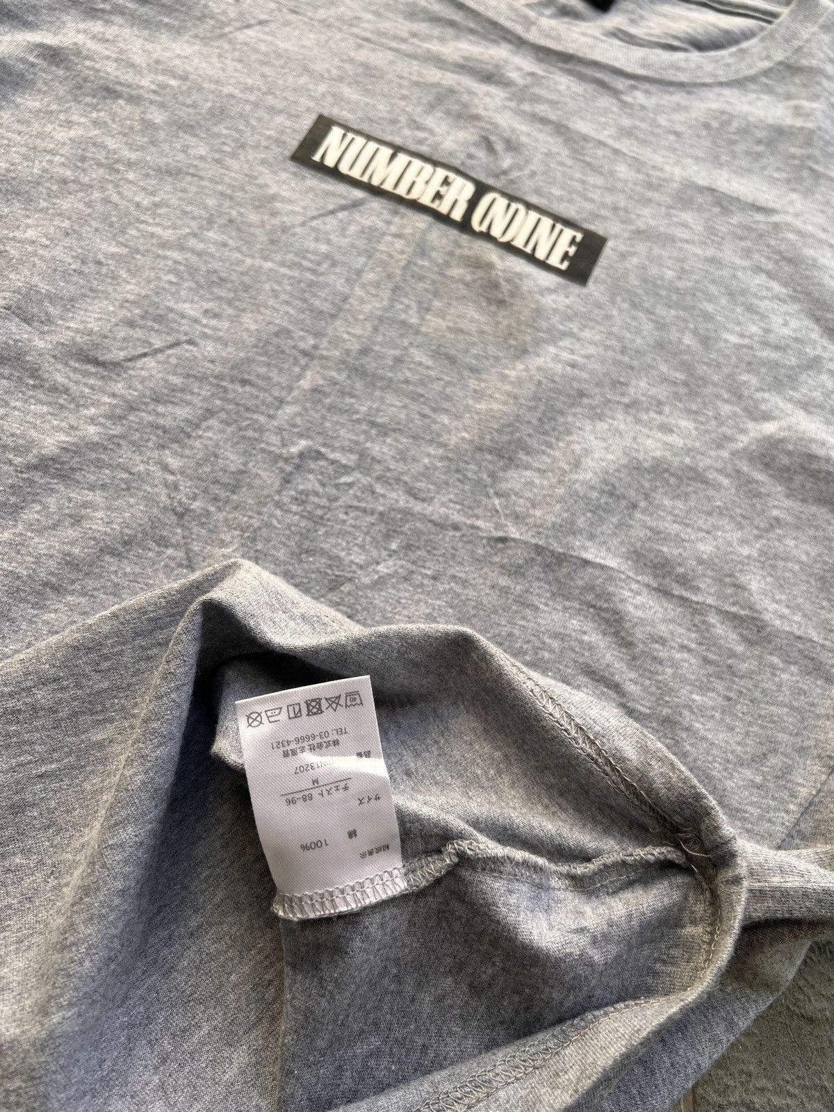 Japanese Brand NUMBER (N)INE Japan Brand Box Logo Size M / US 6-8 / IT 42-44 - 7 Thumbnail
