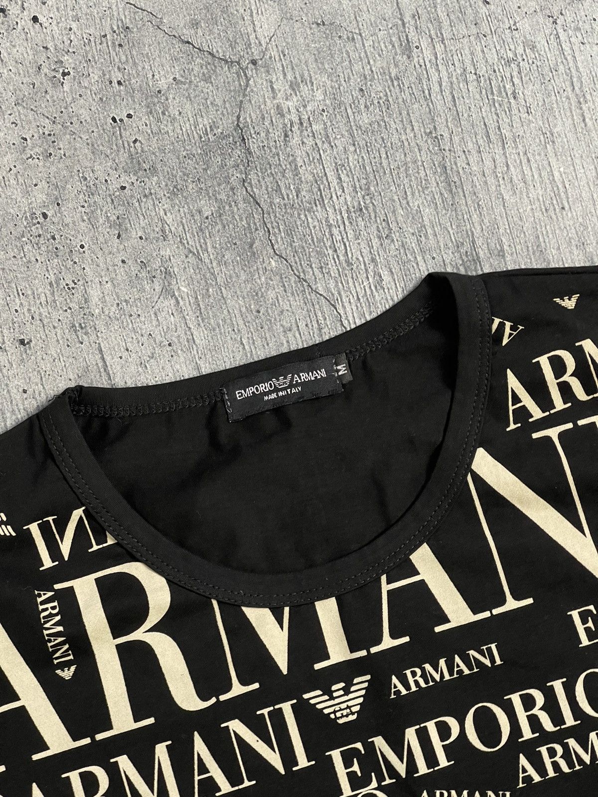 Armani × Japanese Brand Avant Garde Armani big logo JUNYA WATANABE MONOGRAM LONG Y2k Size US M / EU 48-50 / 2 - 3 Thumbnail