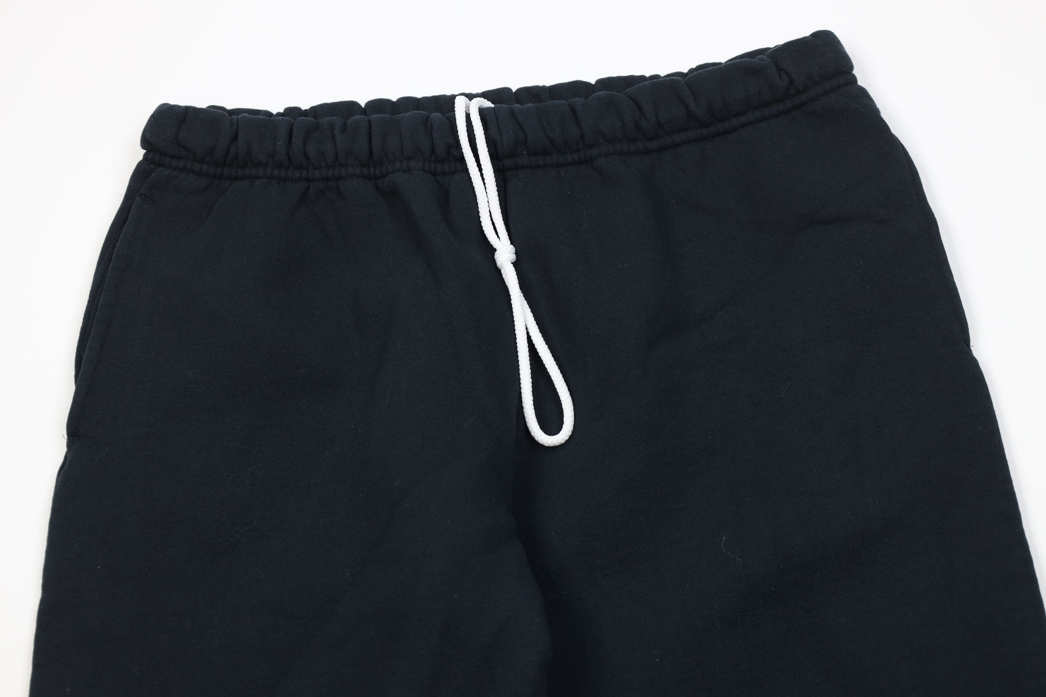 Vintage Vintage 90s Streetwear Heavyweight Sweatpants Joggers Black Size US 36 / EU 52 - 2 Thumbnail