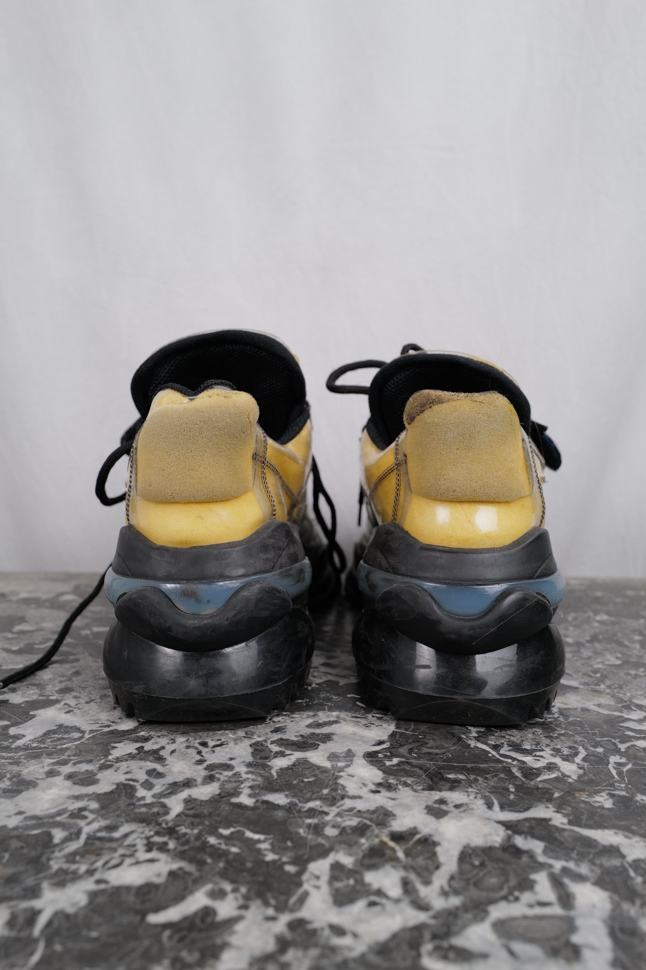 Maison Margiela Maison Margiela PVC Clear Retro Fit Chunky Sole Sneaker Size US 8 / EU 41 - 10 Thumbnail