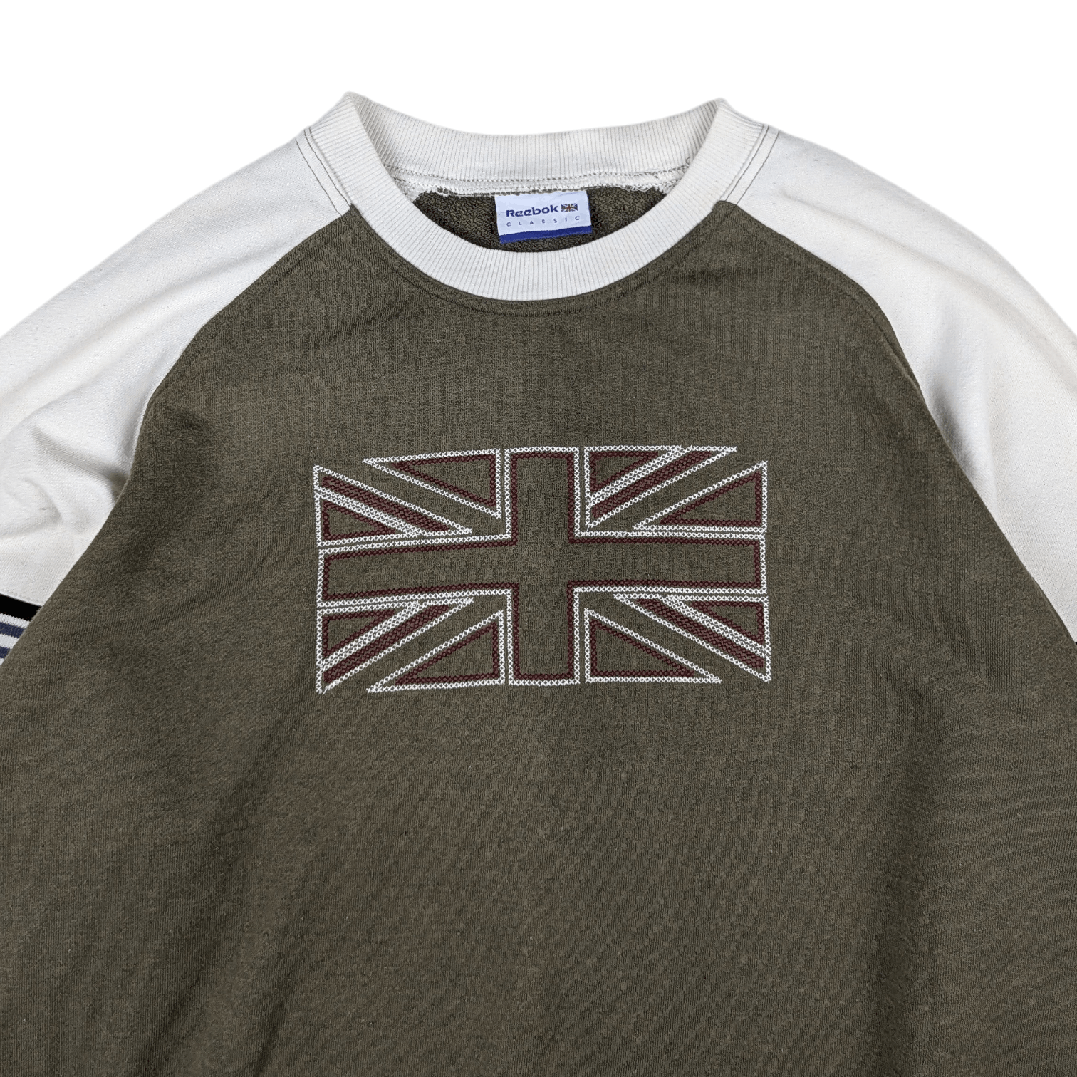 Reebok REEBOK Classic Big UK Flag Logo Sportswear Sweatshirts Size US L / EU 52-54 / 3 - 6 Thumbnail