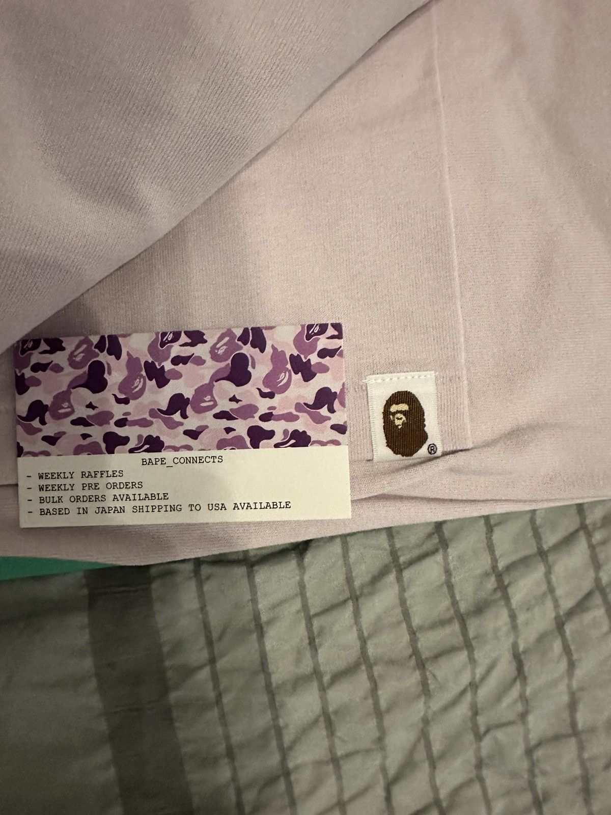 Bape Bape shark logo Tee Size US M / EU 48-50 / 2 - 5 Thumbnail