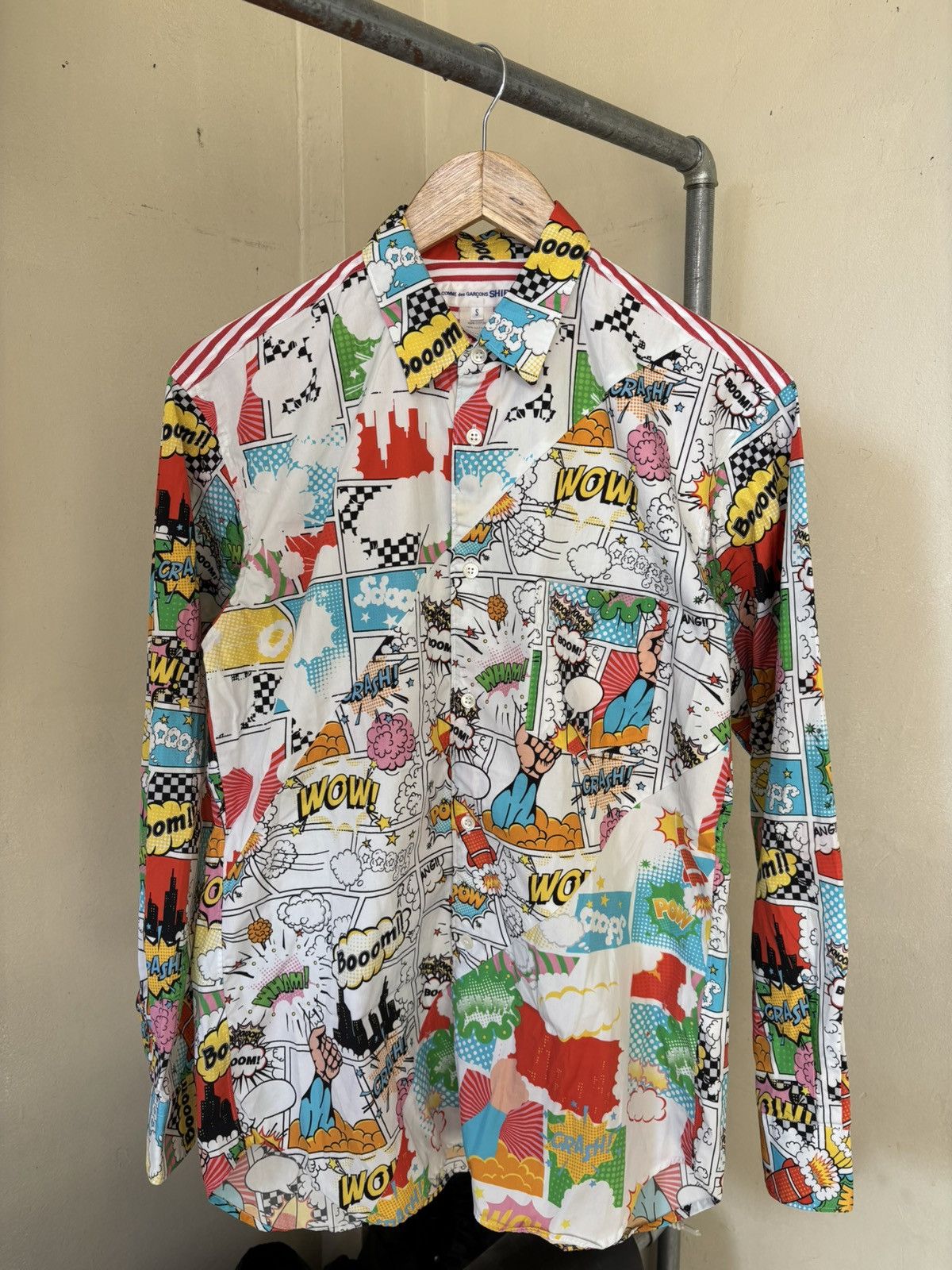 CDG by Comme des Garcons CDG Shirt - Comic Print Multi Print Size US S / EU 44-46 / 1 - 1 Thumbnail