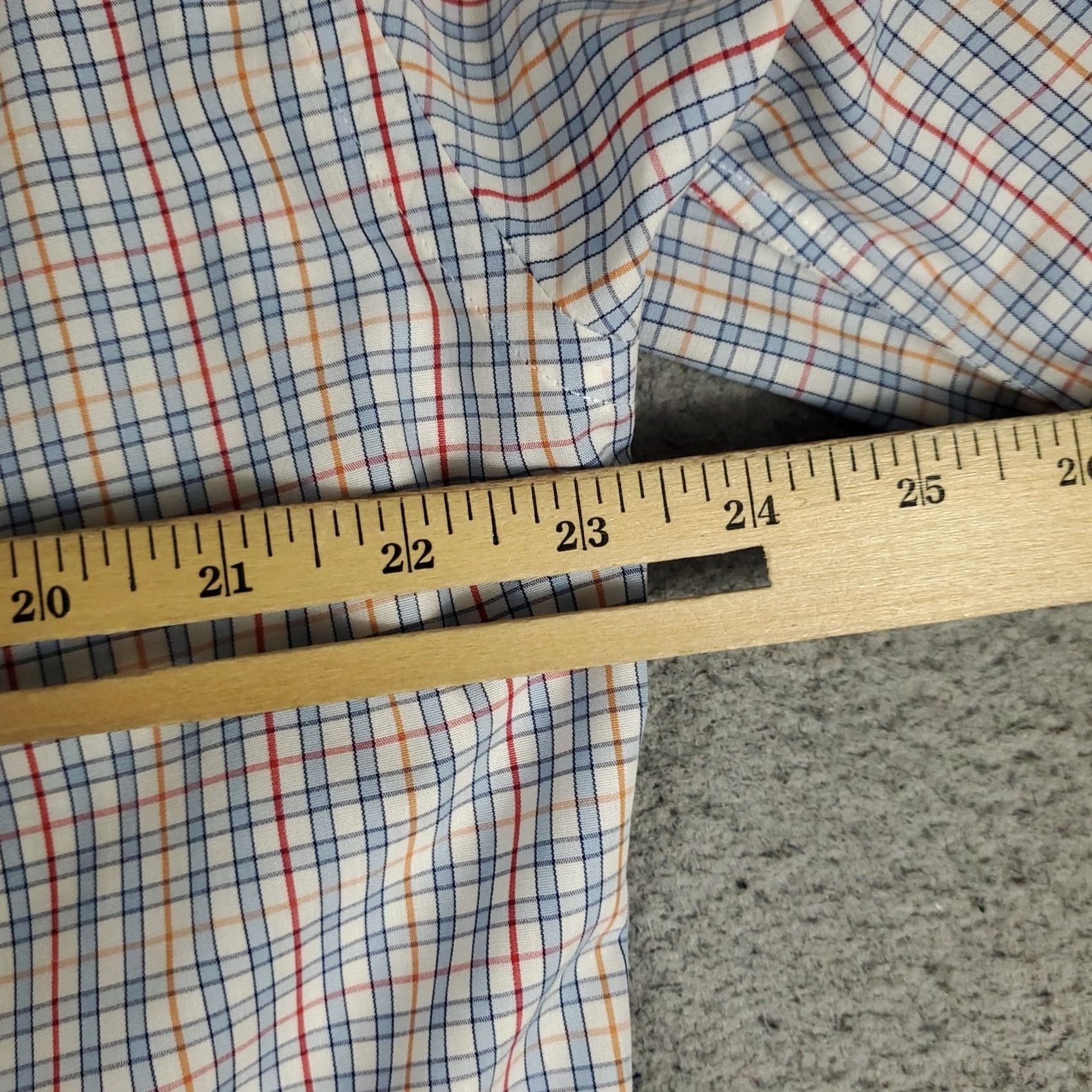 Brooks Brothers Brooks Brothers Shirt Mens Medium Blue Plaid Button Up Long Sleeve Size US M / EU 48-50 / 2 - 5 Thumbnail