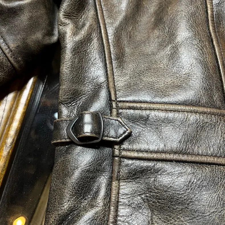RRL Ralph Lauren RRL Leather Biker Jacket. Size US S / EU 44-46 / 1 - 5 Thumbnail