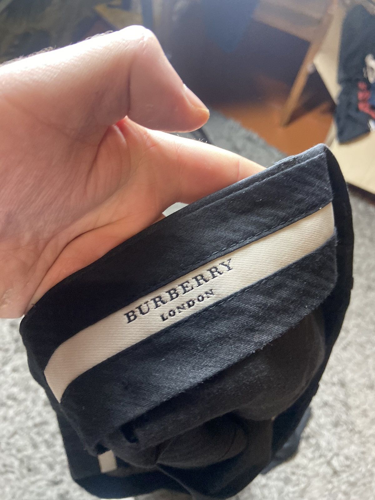Burberry × Vintage BURBERRY BRIT 100% WOOL CASUAL SUIT CLASSIC BRITAIN LUXURY Size 50S - 11 Thumbnail