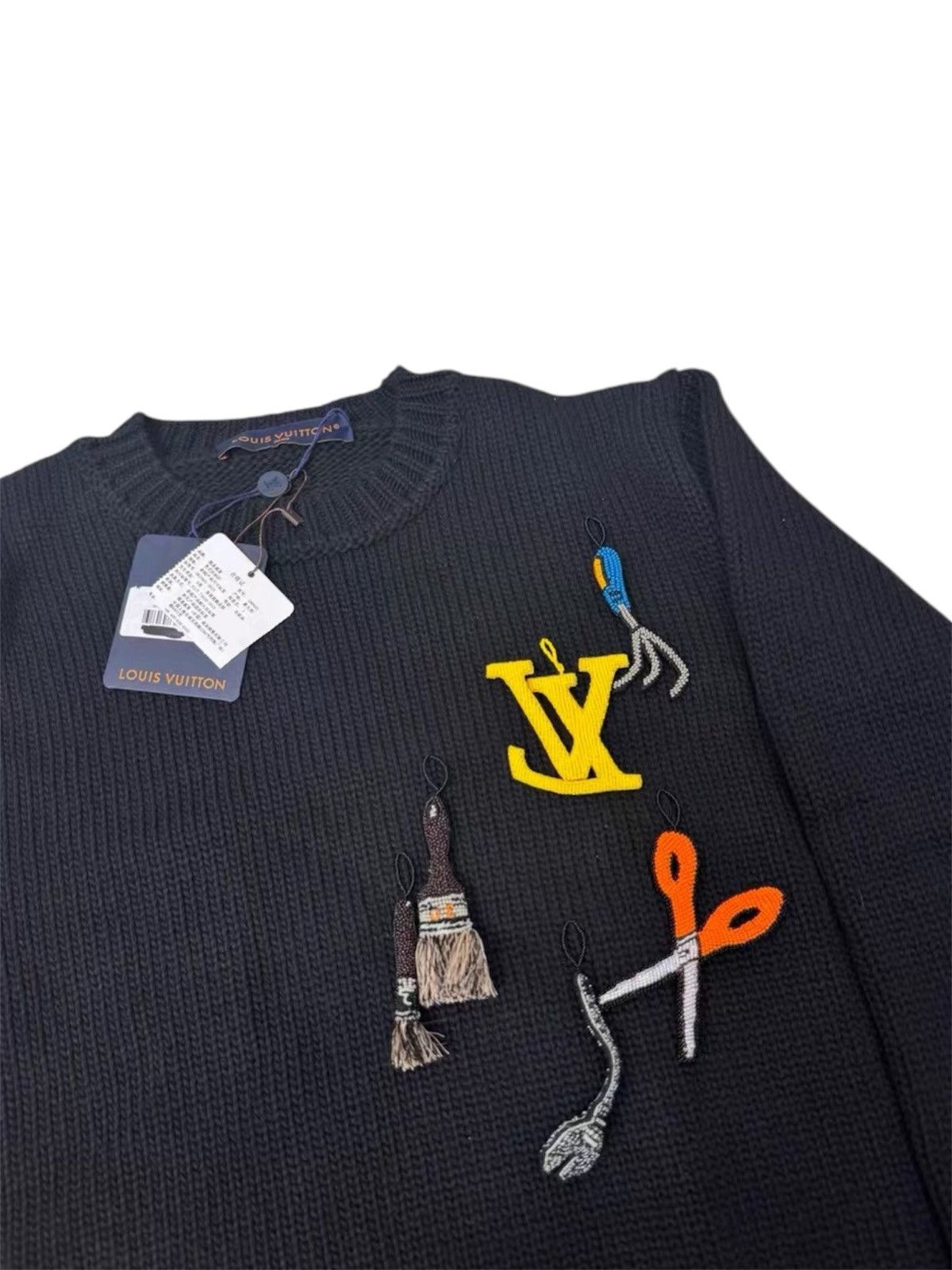 Louis Vuitton Louis Vuitton Pharrell M Tools Embroidered Crewneck Sweater Size US M / EU 48-50 / 2 - 2 Thumbnail