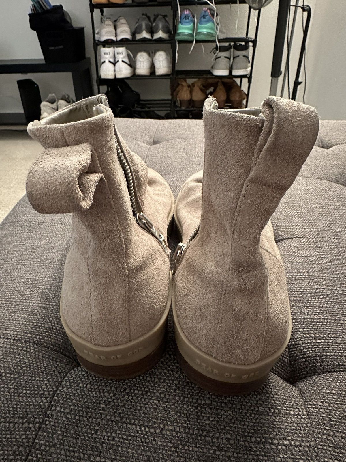 Fear of God Fear of God Santa Fe Chelsea Zip Up Suede Boot Size US 10 / EU 43 - 4 Thumbnail