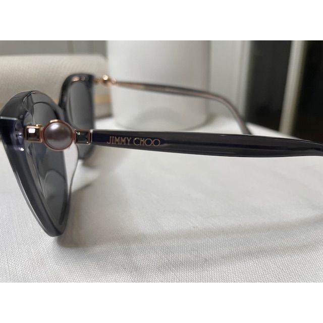 Jimmy Choo Jimmy Choo Cat Eye Sunnies with Pearls Size ONE SIZE - 6 Thumbnail