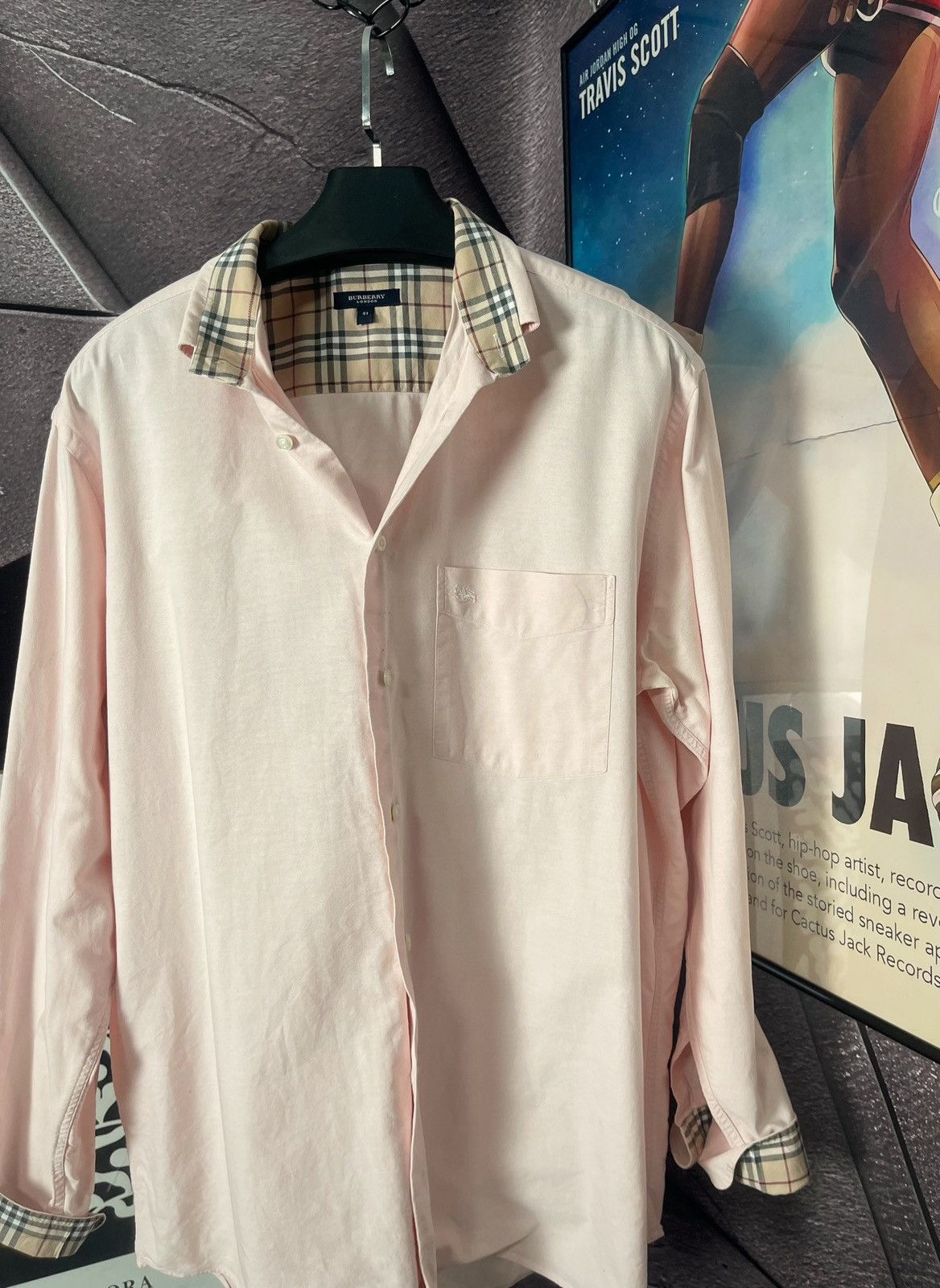 BURBERRY  LONDON シャツ 🏴󠁧󠁢󠁥󠁮󠁧󠁿 Burberry London England Shirt Rare Retro Hype