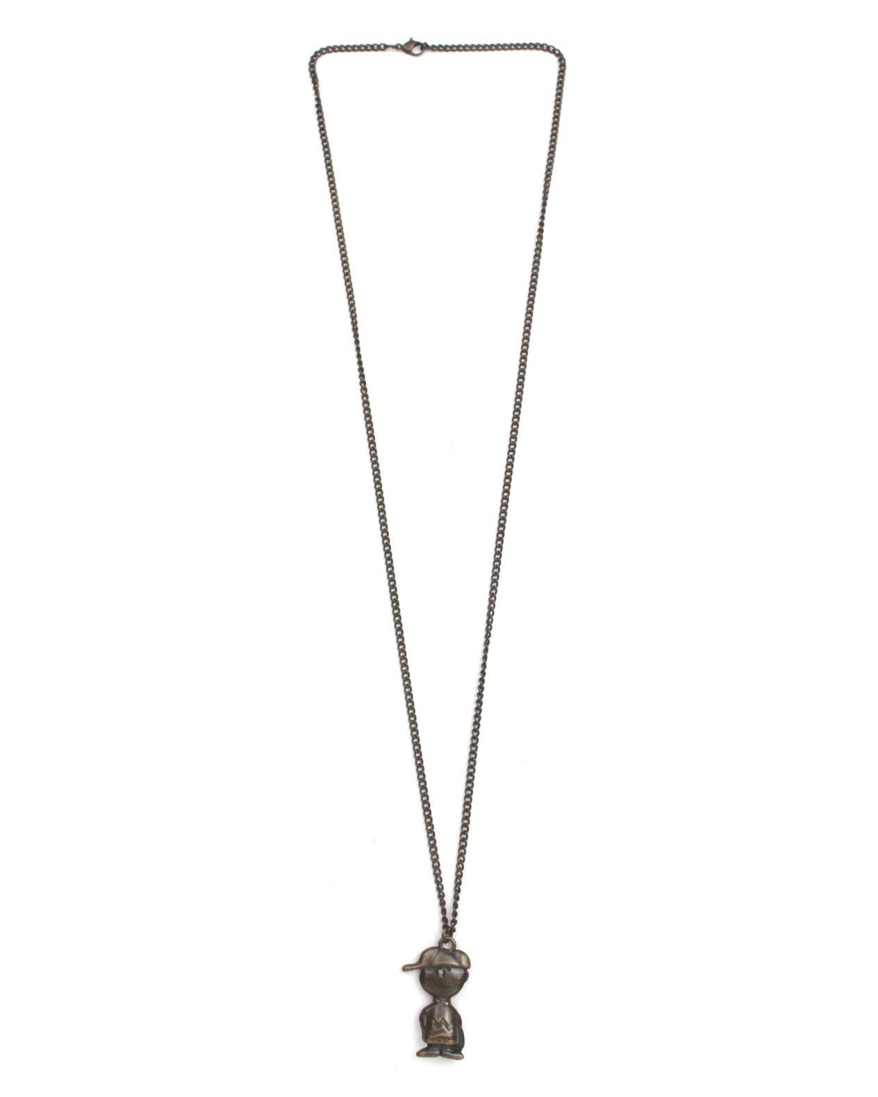 Peanuts 1990S PEANUTS CHARLIE BROWN CHARM NECKLACE Size ONE SIZE - 2 Thumbnail