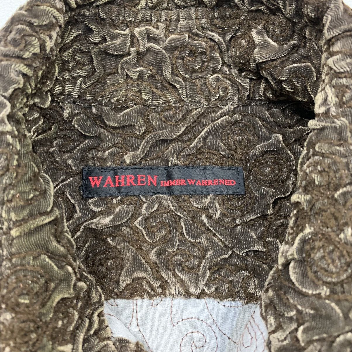 Designer Wahren immer wahrened avant garde textured button shirt Size US M / EU 48-50 / 2 - 7 Thumbnail