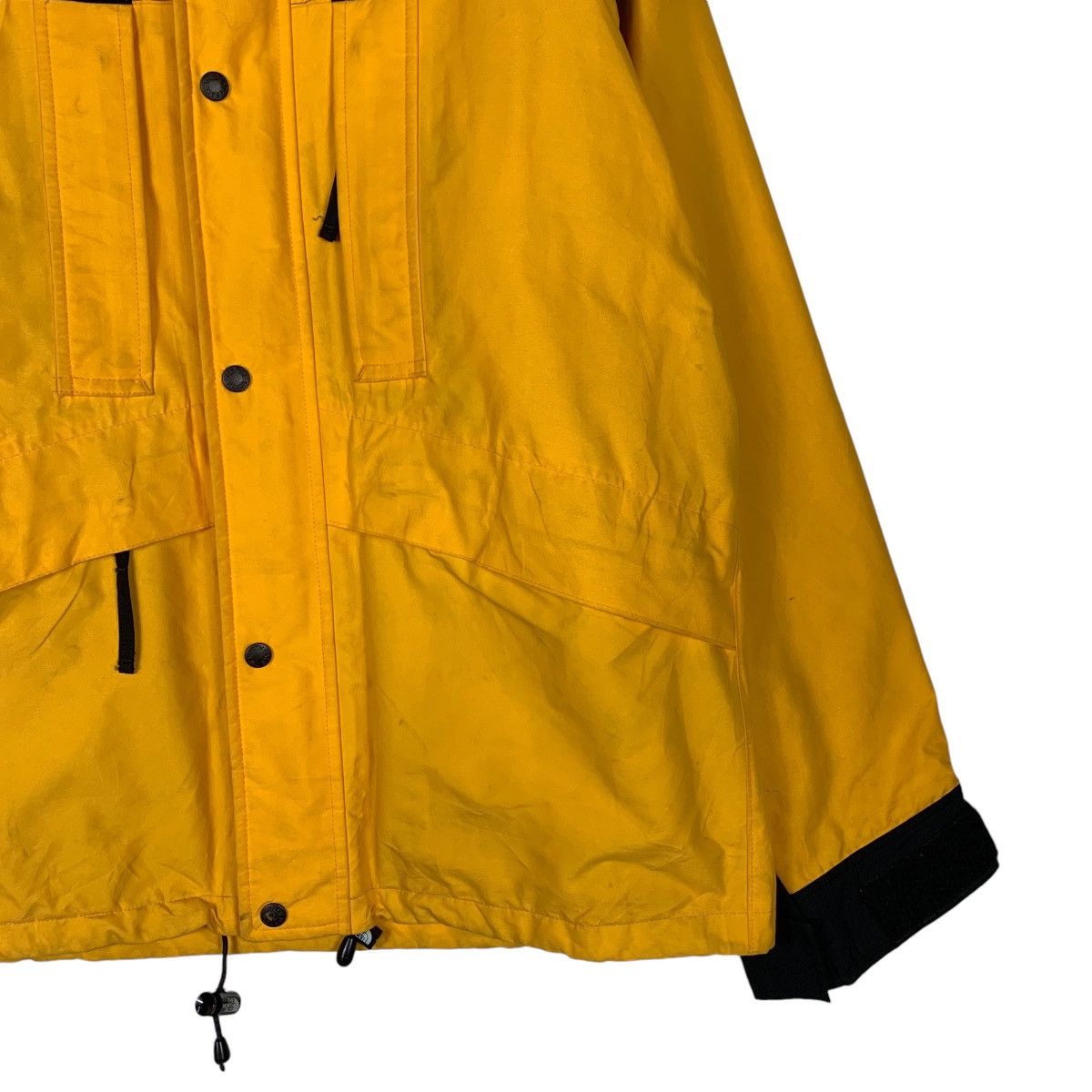 The North Face THE NORTH FACE Goretex Yellow Hooded Jacket #1420-C64 Size US L / EU 52-54 / 3 - 4 Thumbnail