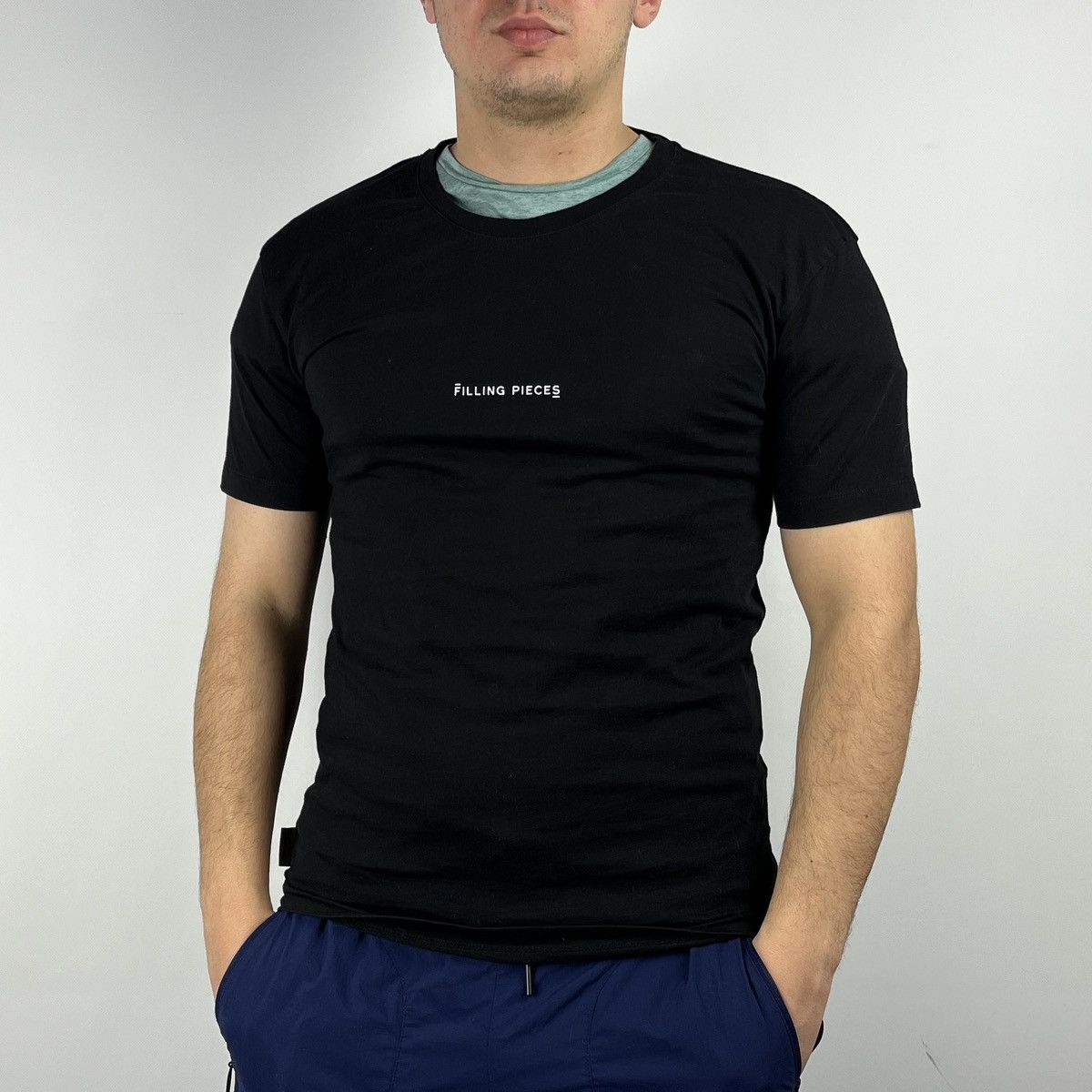 Filling Pieces Filing Pieces Logo Shirt - Black Size US M / EU 48-50 / 2 - 1 Thumbnail