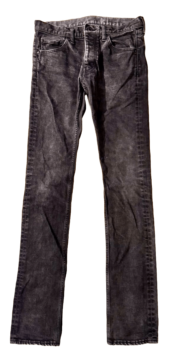 Isamu Katayama Backlash BACKLASH Washed Black Denim - Grey Fade Size US 31 - 1 Thumbnail