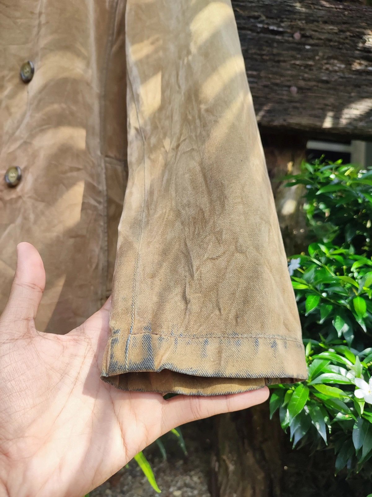 Tornado Mart Tornado Mart Brown Suede Double-Breasted Jacket – L Size US L / EU 52-54 / 3 - 7 Thumbnail