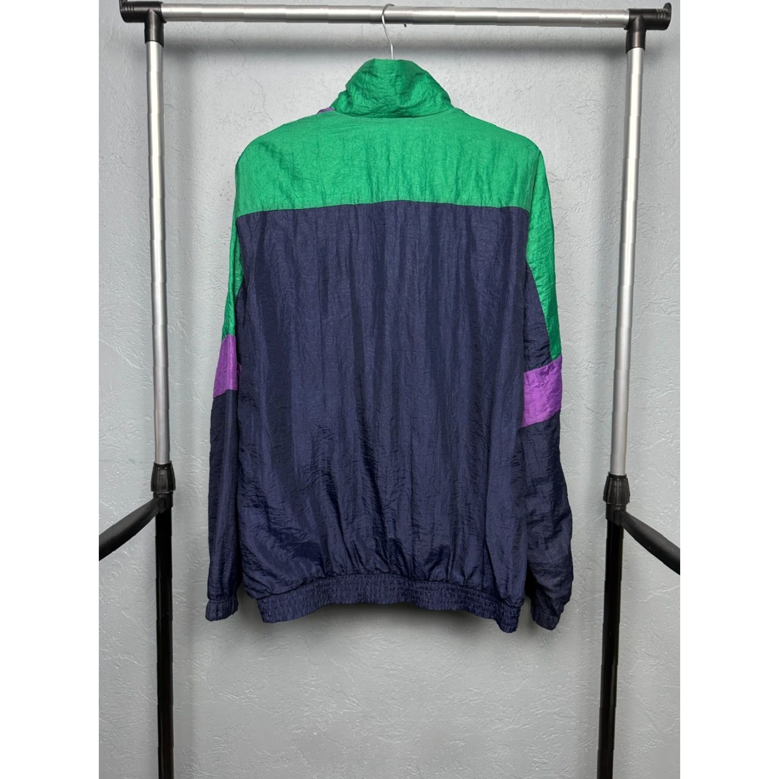 Sergio Tacchini Sergio Tacchini 90s Vintage Mens Nylon Track Jacket Size US M / EU 48-50 / 2 - 8 Thumbnail