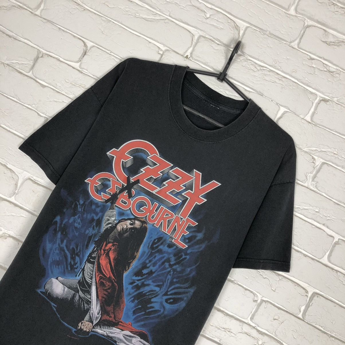 Band Tees Ozzy Ozbourne Blizzard of Ozz 1991 Vintage tee t shirt Size US L / EU 52-54 / 3 - 2 Thumbnail