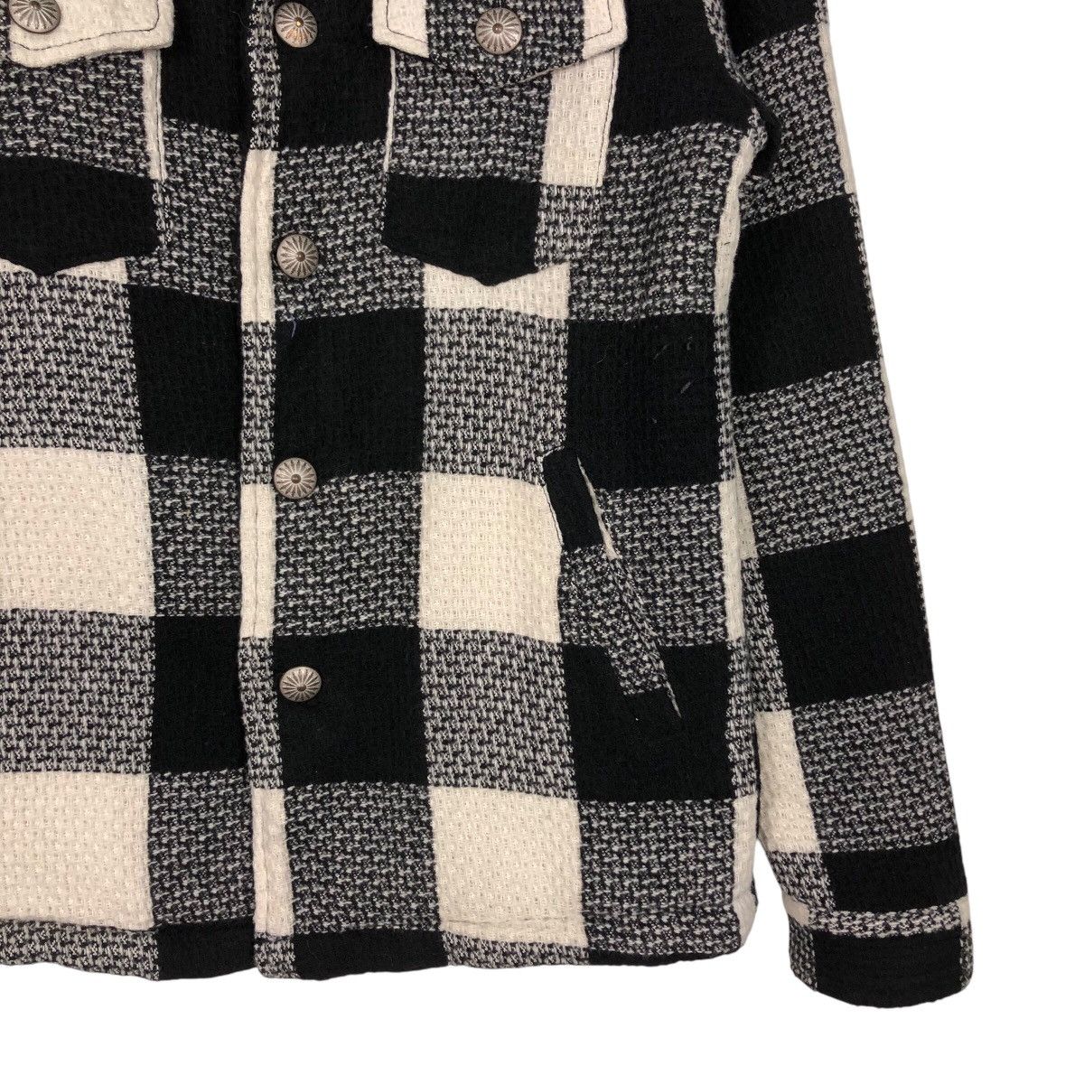 Japanese Brand Full Glow Flannel Shirt Jacket Tartan Design Blanket Fleece Size US M / EU 48-50 / 2 - 6 Thumbnail