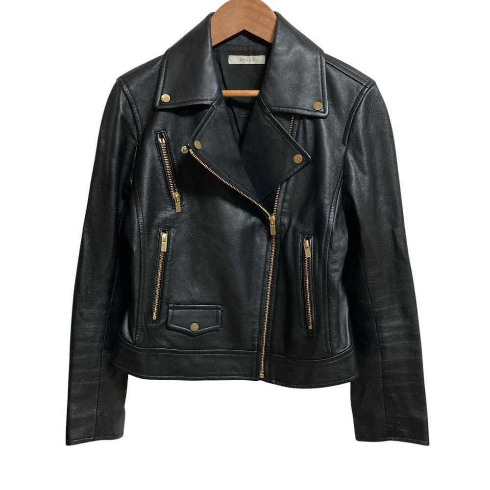Other Other EPOCA Lamb Leather Riders Jacket Leather Outerwear DUTY FREE for USA Size ONE SIZE - 1 Thumbnail