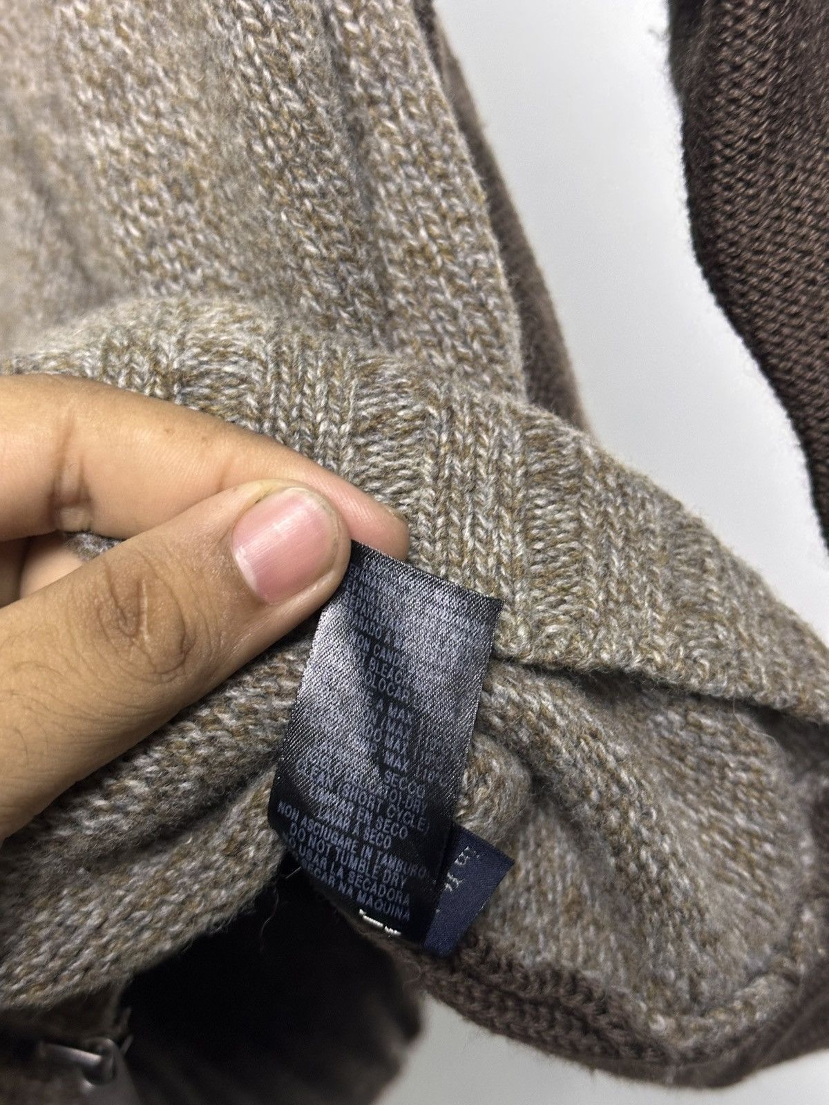 Ermenegildo Zegna Ermenegildo Zegna Zip Knit Sweater Size US L / EU 52-54 / 3 - 7 Thumbnail